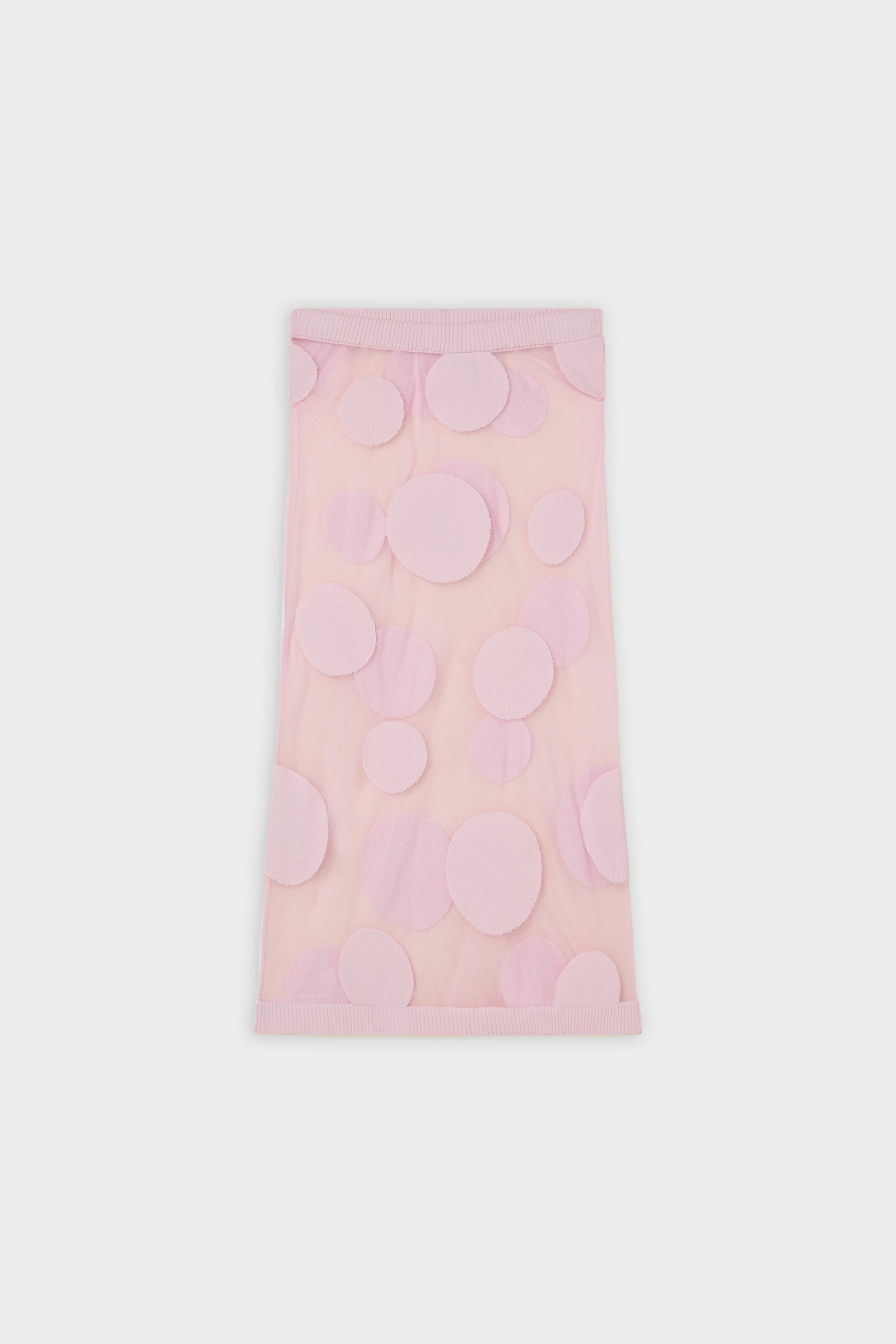 POLKADOT GEBREIDE ROK