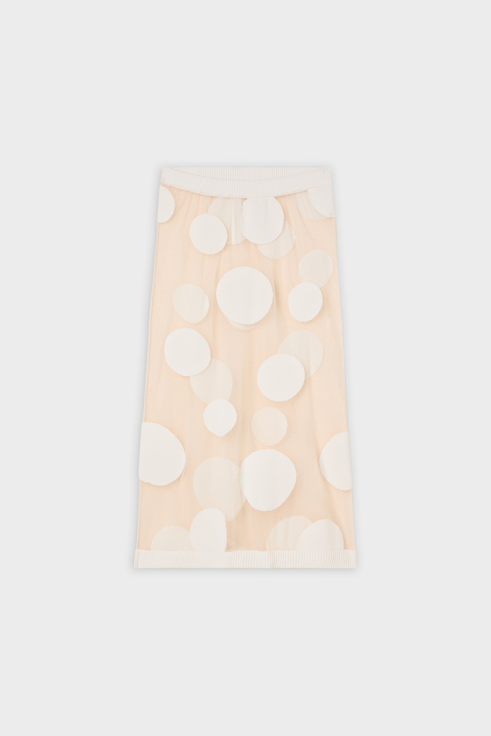 POLKADOT GEBREIDE ROK