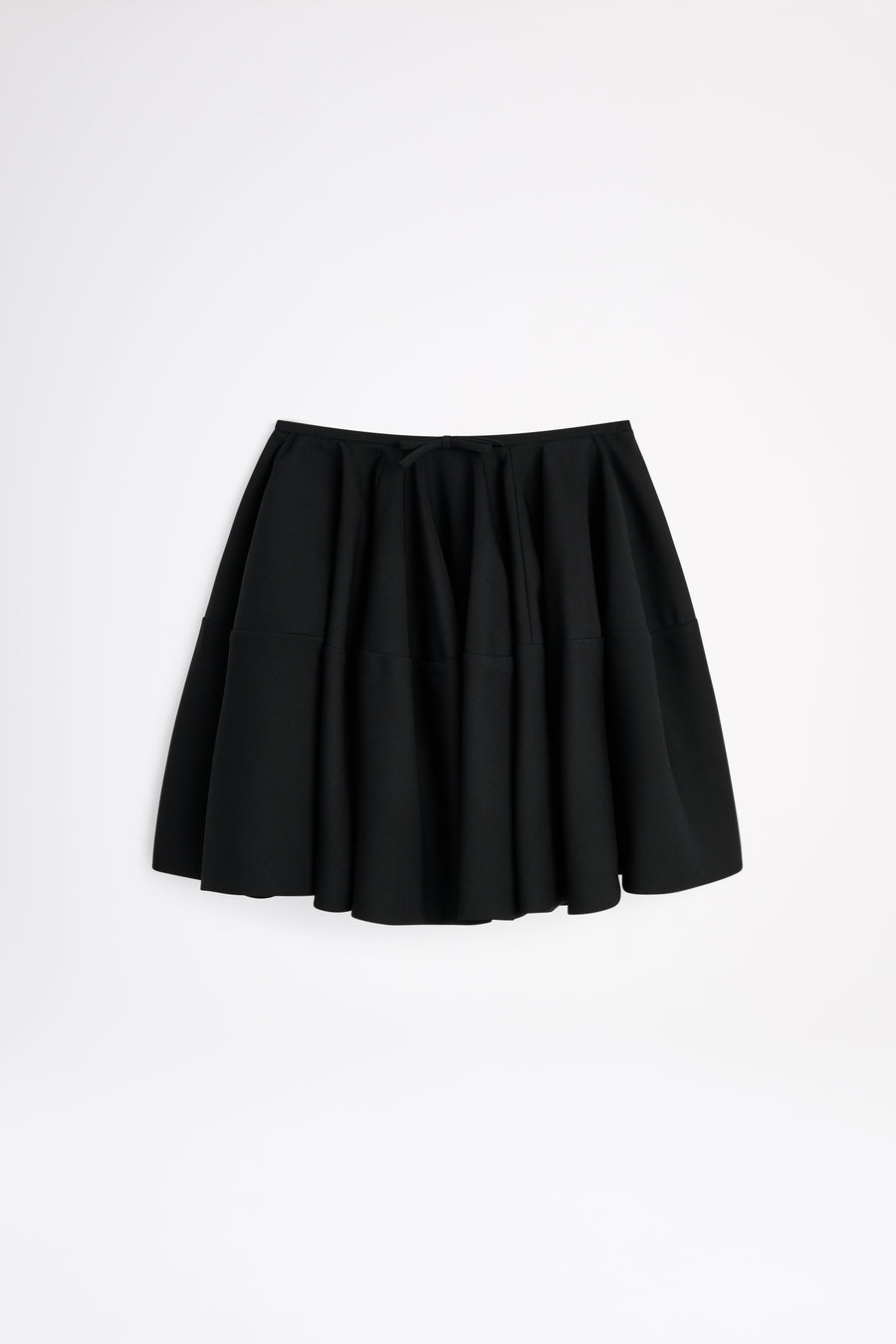 Black skirt on a white background