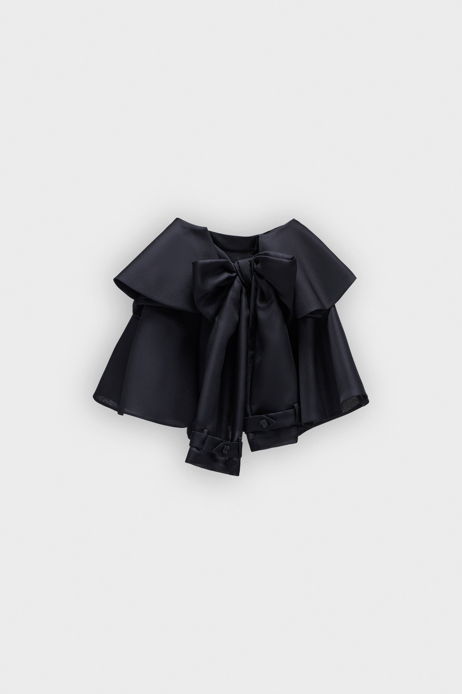 MINIROK MET STRIKDRAPERING