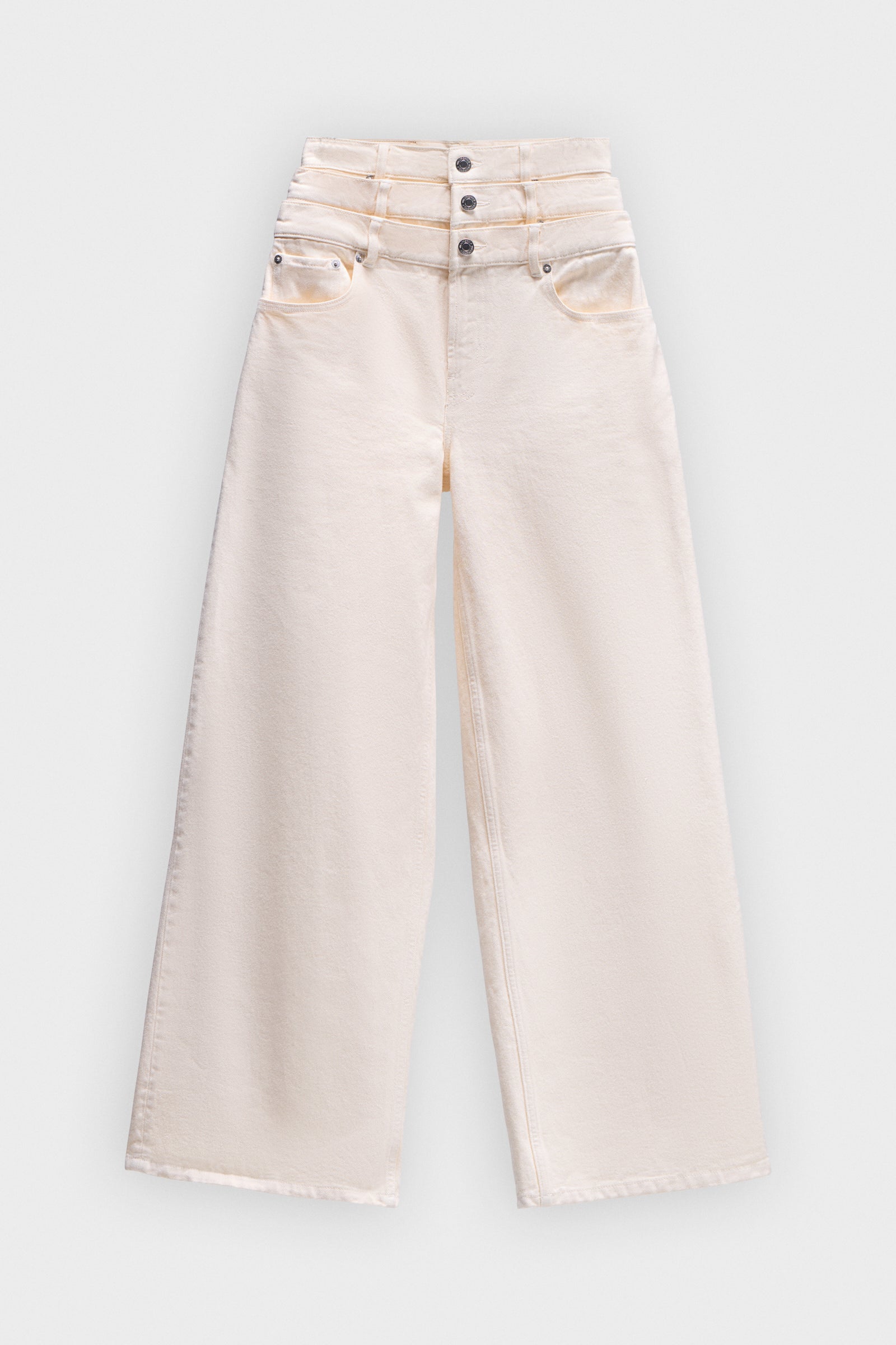 MULTI-LAYERED DENIM JEANS