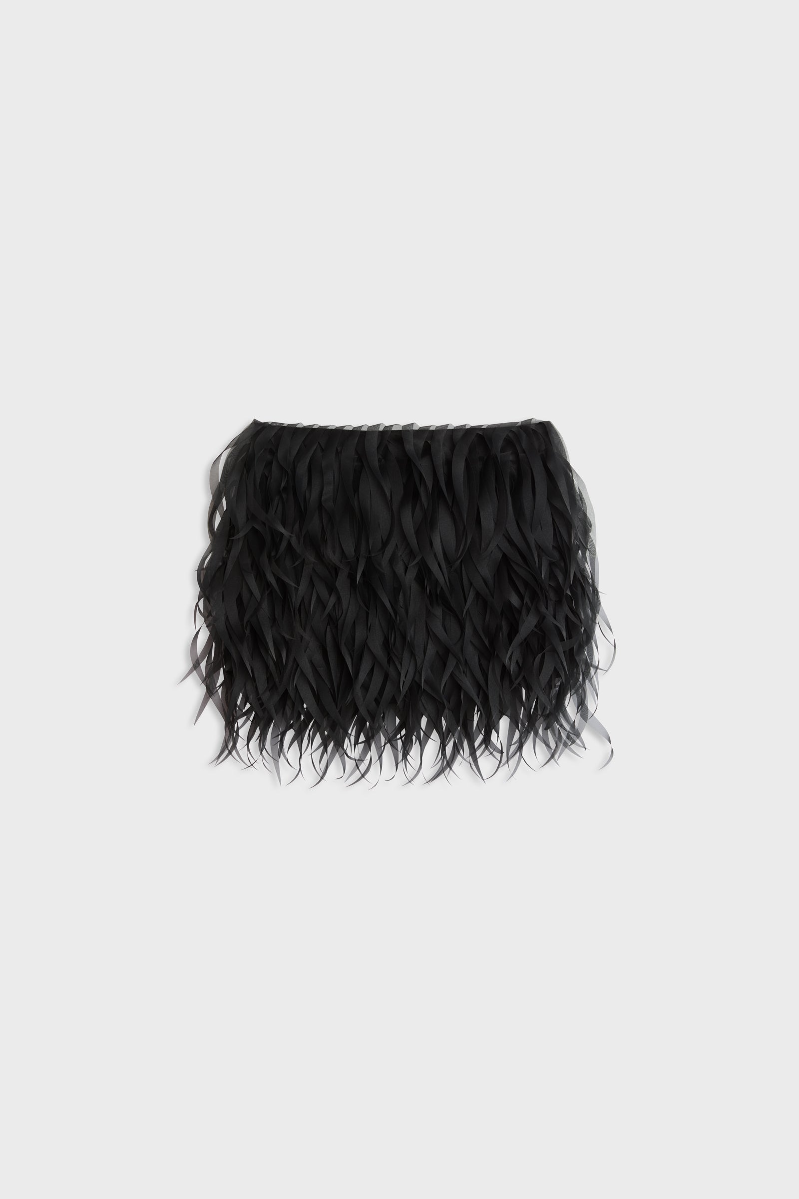 FEATHER MINI SKIRT