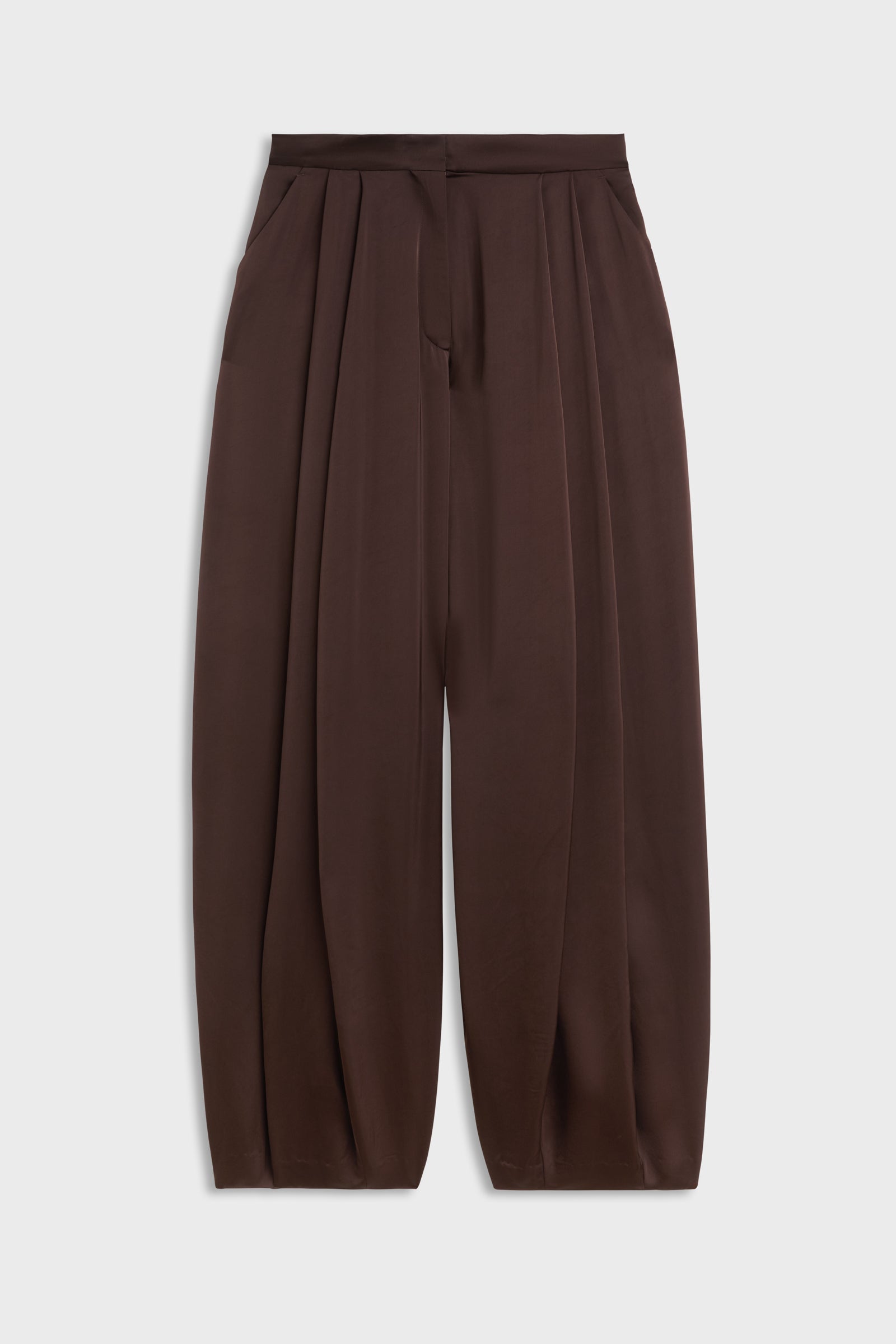 PLEATED VOLUME BALLOON TROUSERS