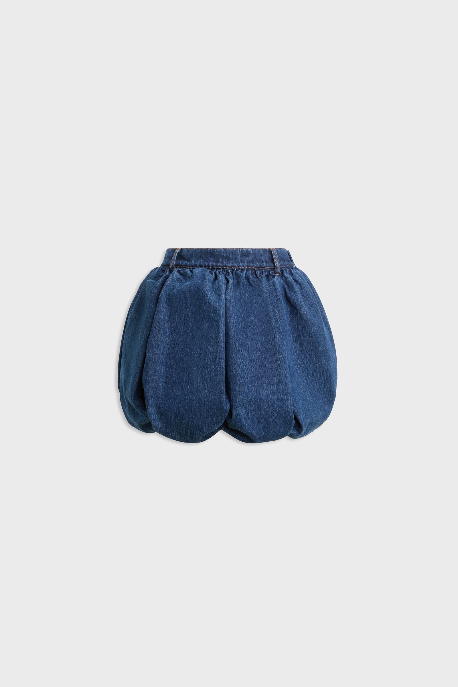 PUMPKIN DENIM SKIRT
