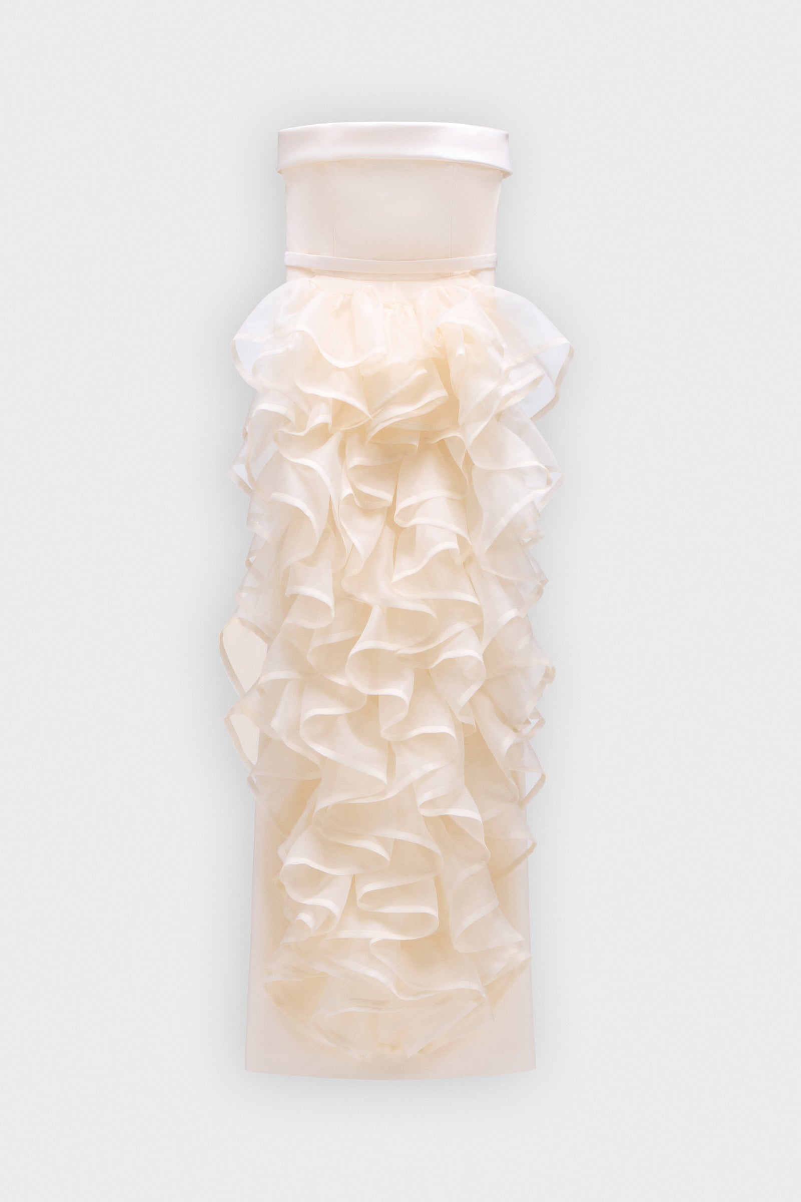 CORSET VOLANT MAXI GOWN