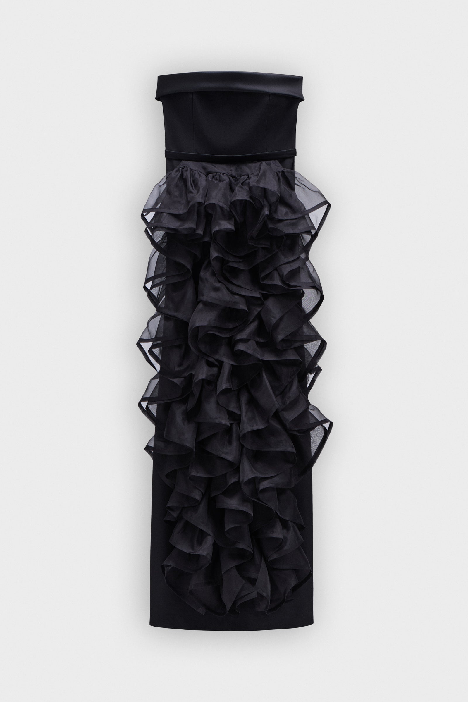 CORSET VOLANT MAXI GOWN