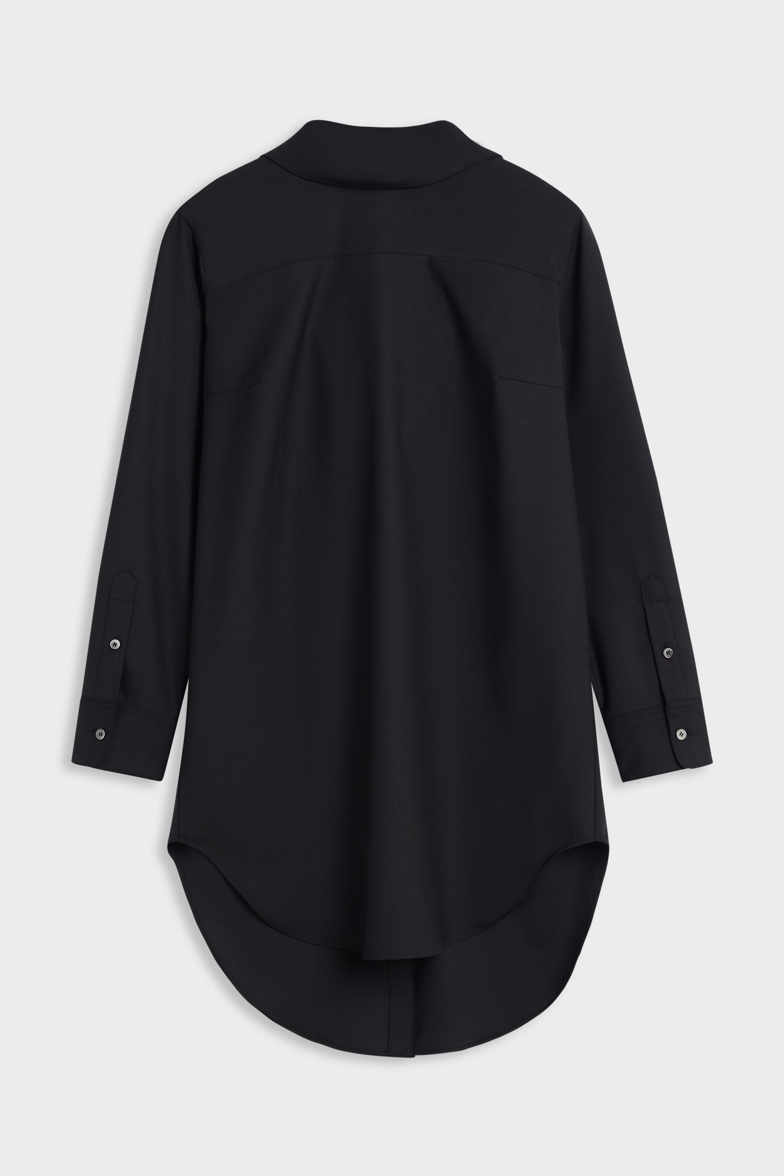 ACHTERWAARTS GEDRAGEN SHIRT TUNIEK