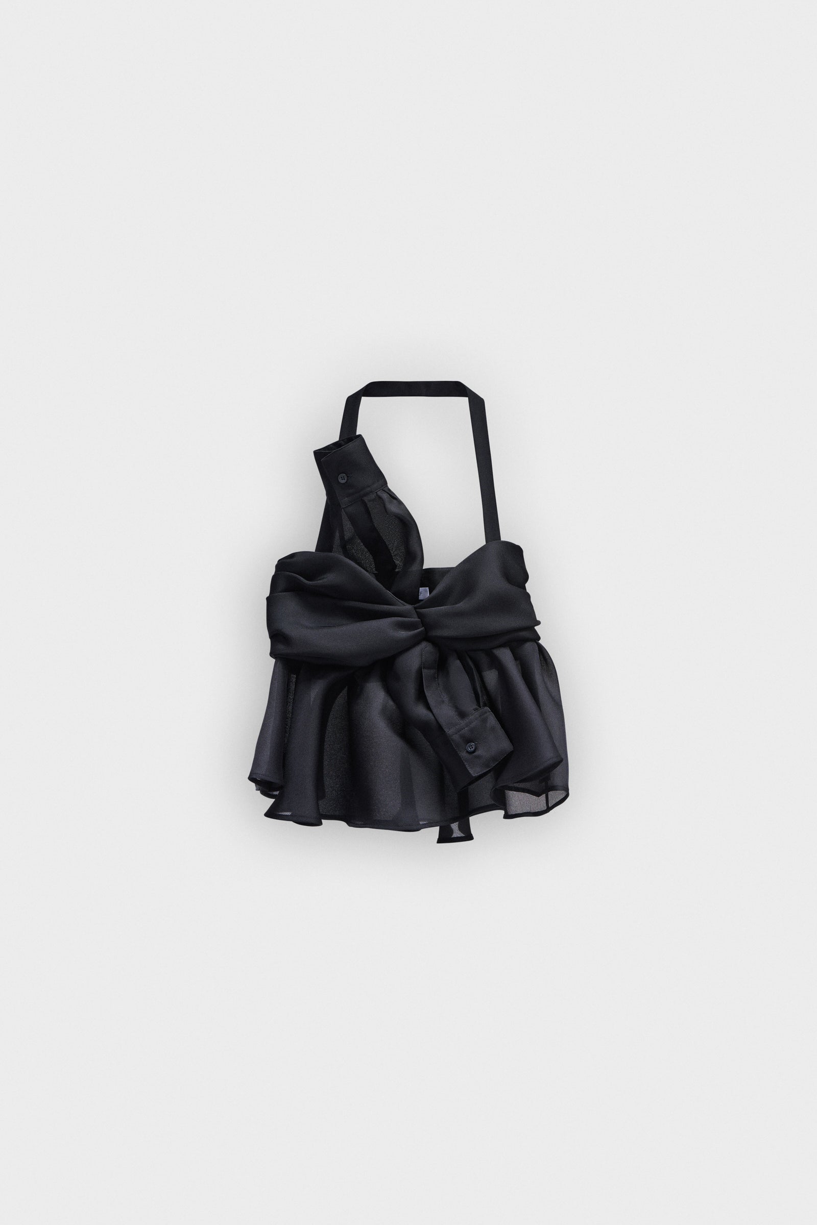 SLEEVE TIE GAZAR TOP