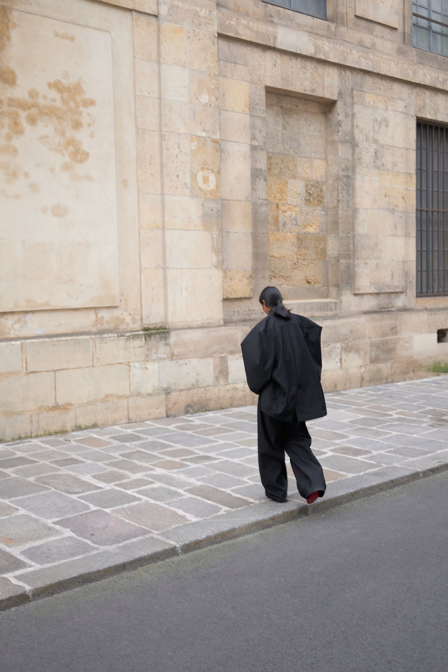 COUTURE WOOL SQUARE BLAZER