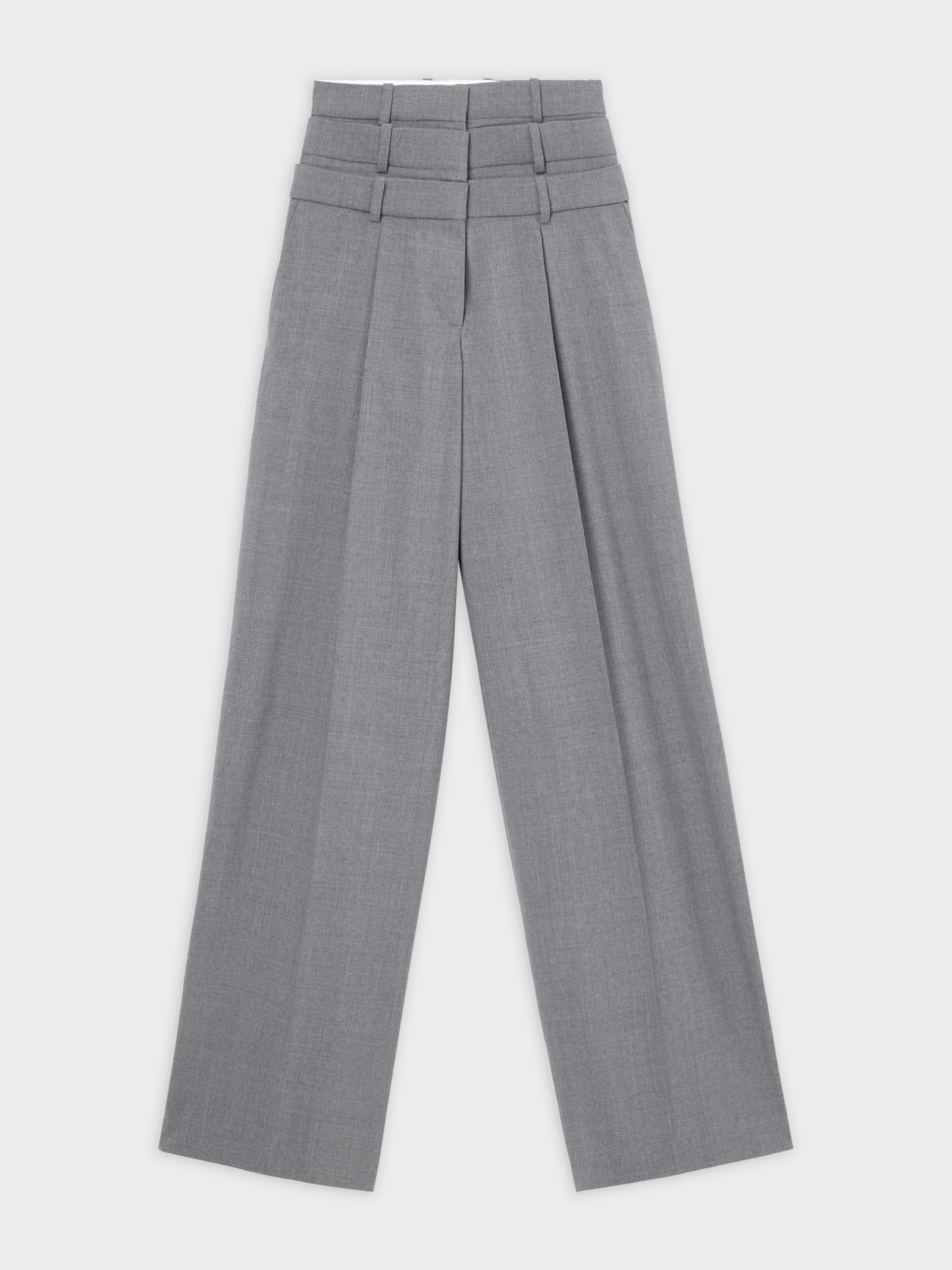 MULTI-LAYERED WOOL TROUSERS – Viktor&Rolf