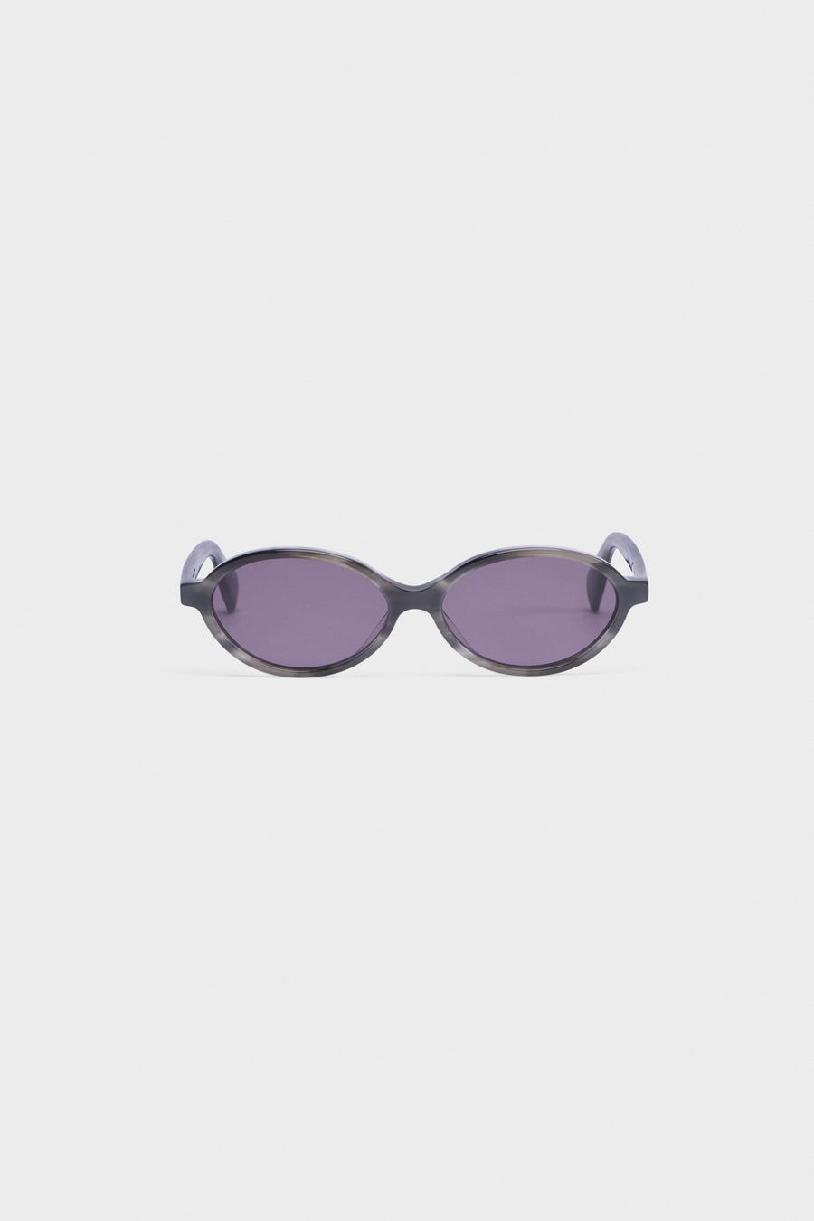 OVAL ACETATE SUNGLASSES