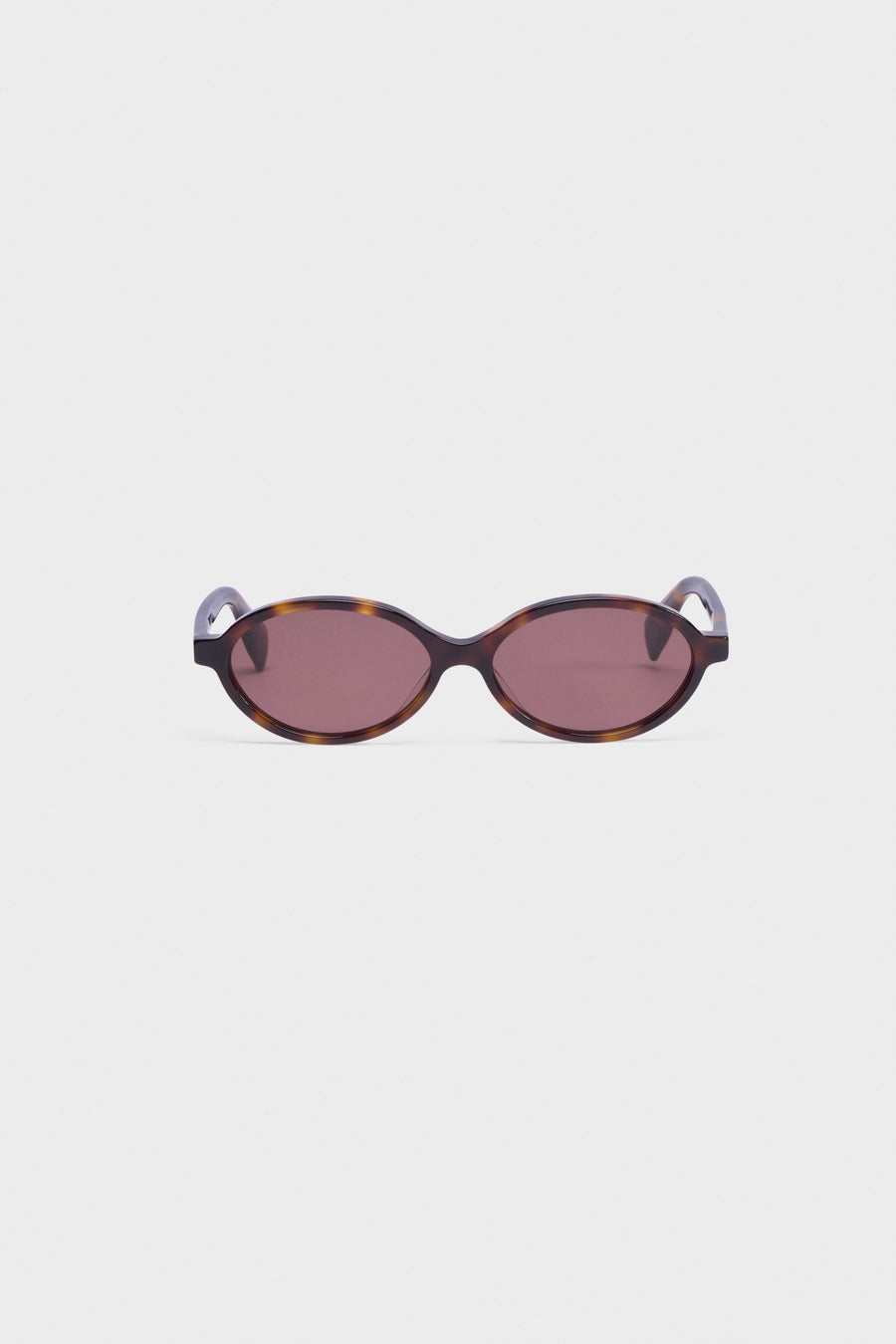 OVAL ACETATE SUNGLASSES