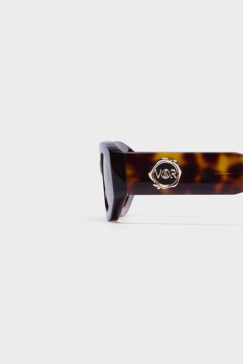 OVAL ACETATE SUNGLASSES