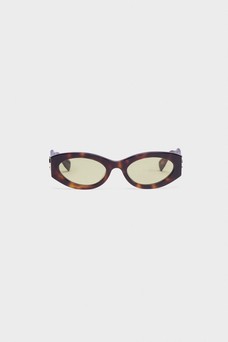 OVAL ACETATE SUNGLASSES