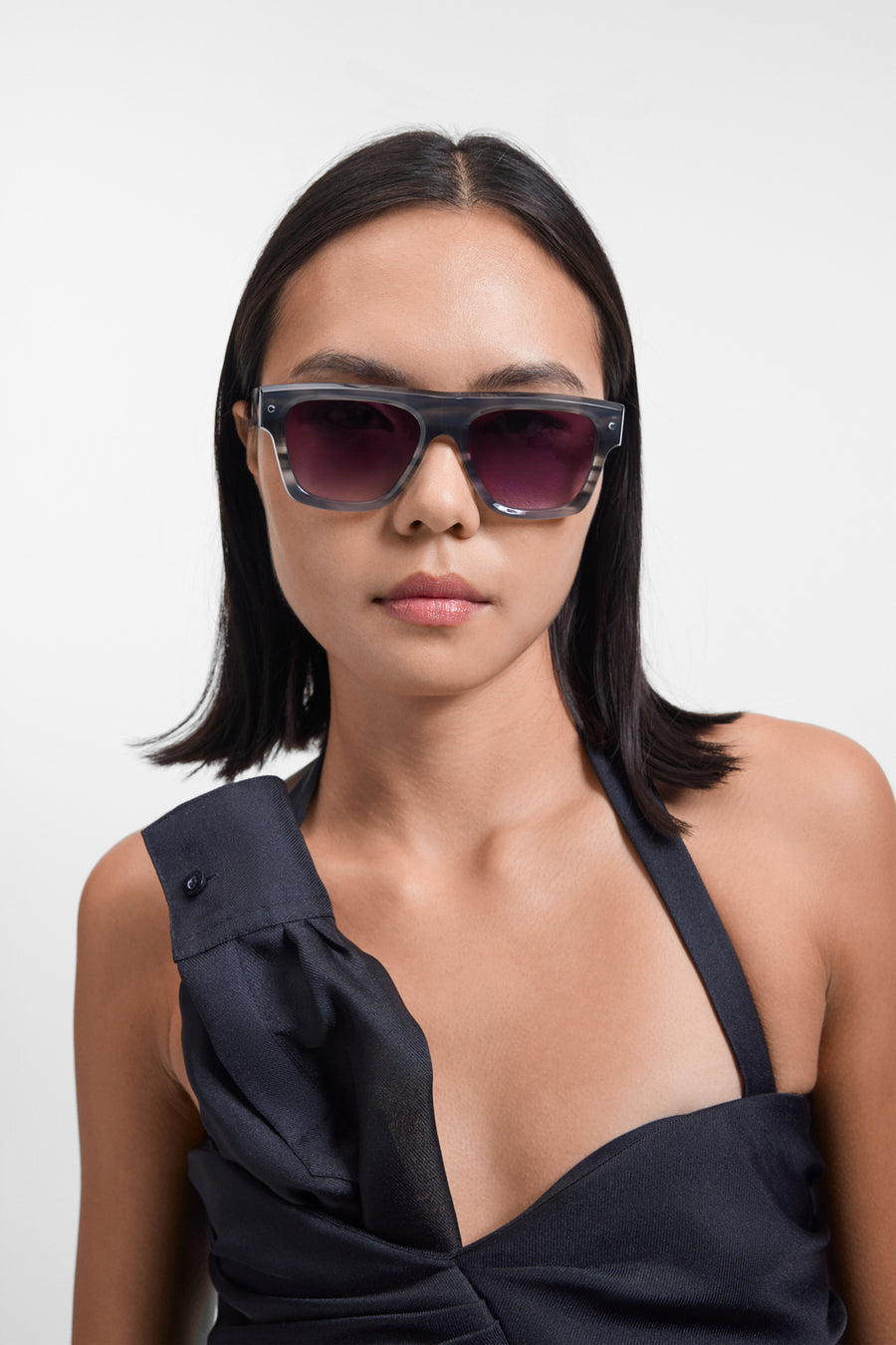 RECTANGULAR ACETATE SUNGLASSES