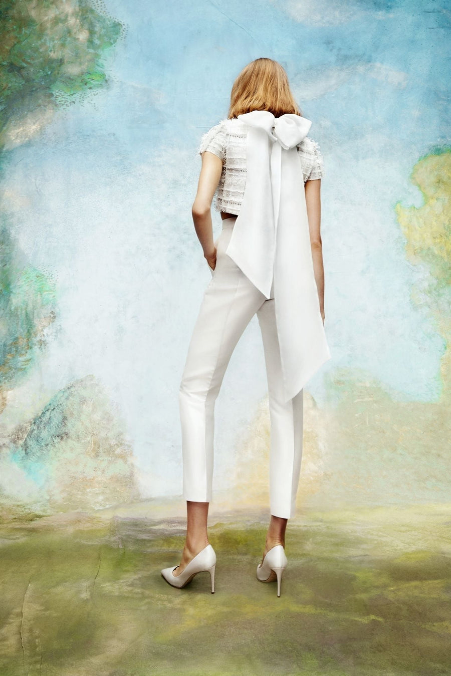 VRM200P & VRM200J - PANTALON & FROSTED TWEED JASJE