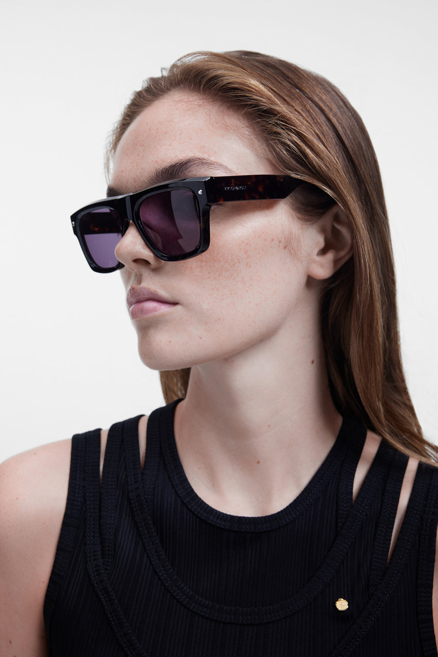 RECTANGULAR ACETATE SUNGLASSES