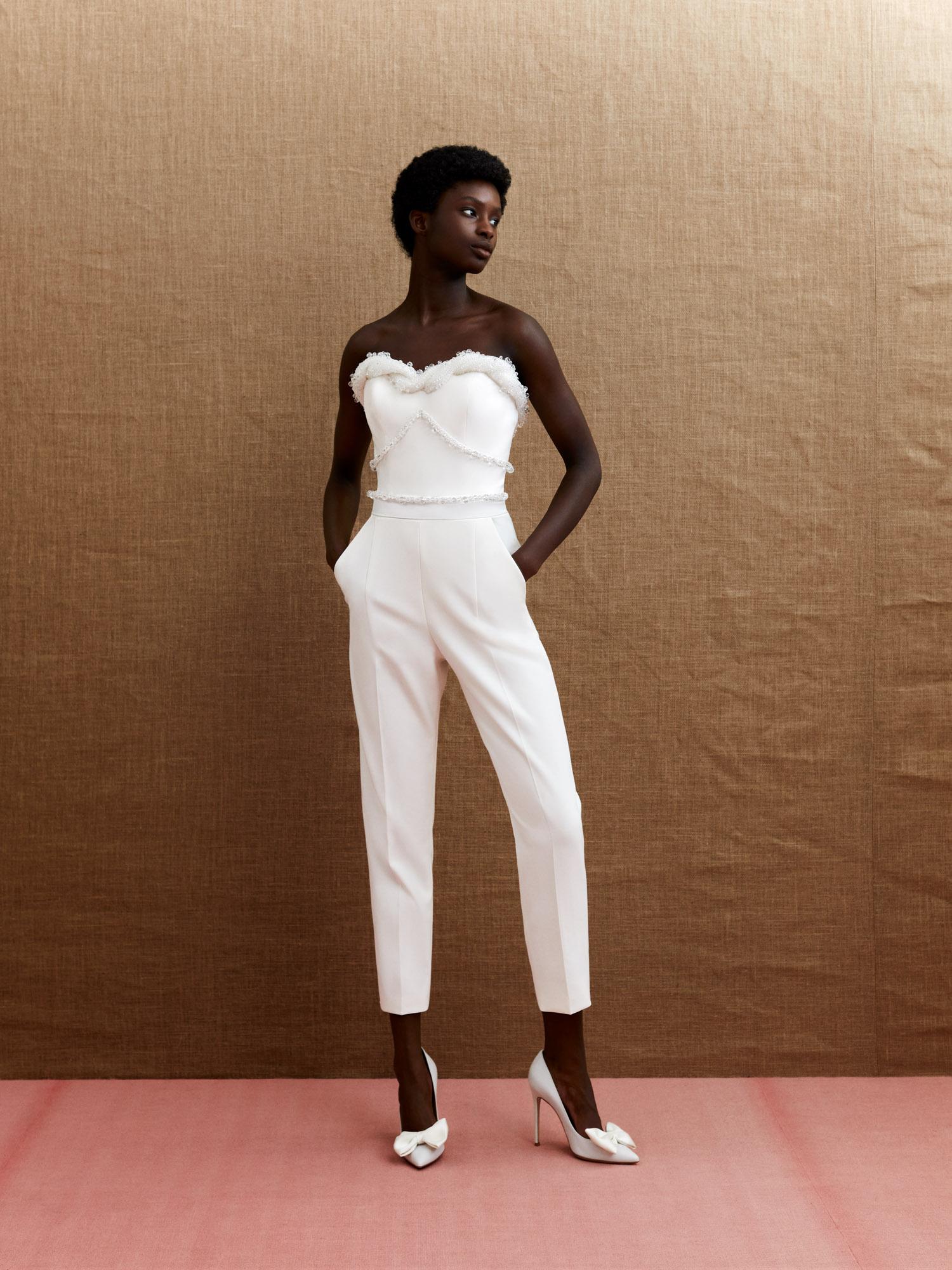 Viktor and rolf white jumpsuit deals