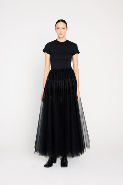 TULLE & LACE MAXI SKIRT – Viktor&Rolf
