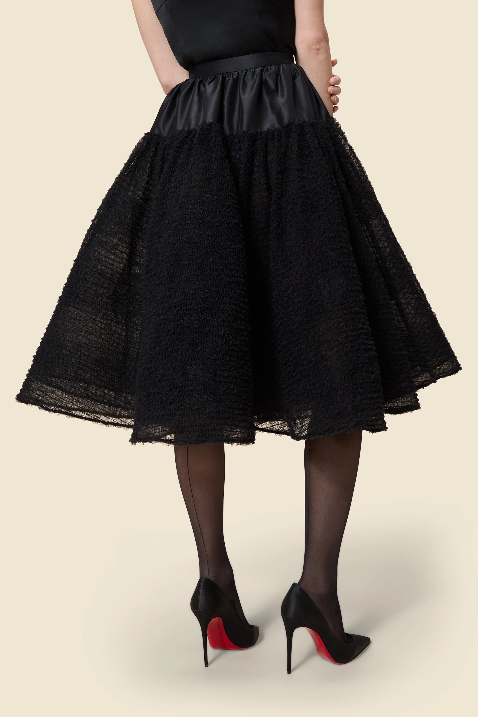 TULLE RUFFLE MIDI SKIRT – Viktor&Rolf