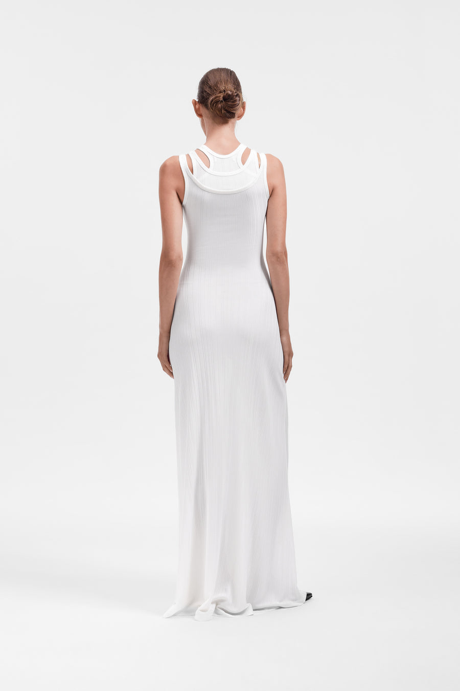 MULTI-LAYERED JERSEY TANK DRESS