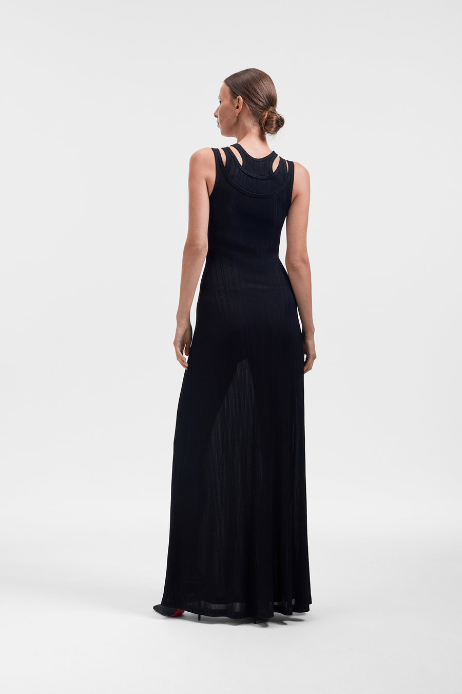 MULTI-LAYERED JERSEY TANK DRESS