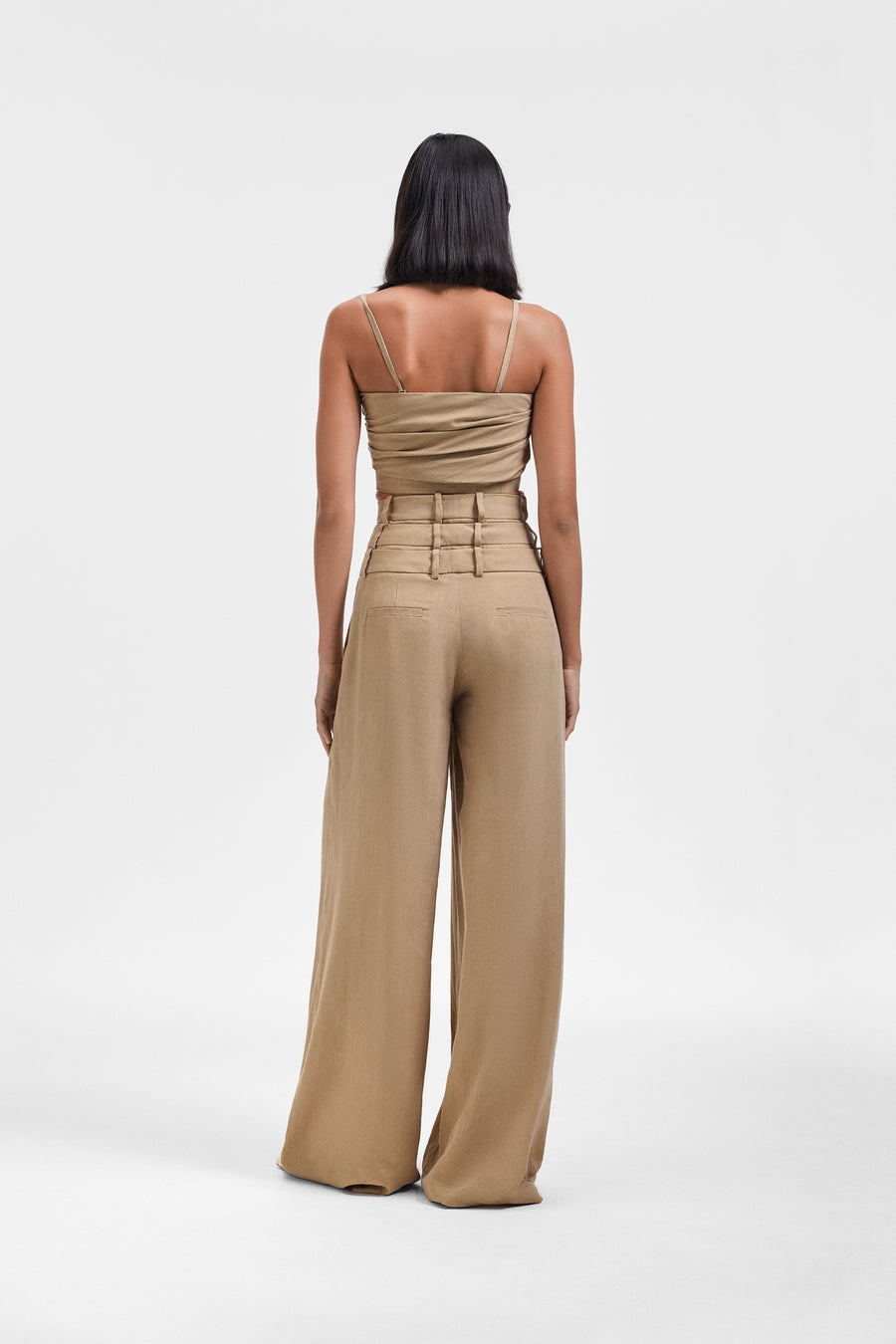 LINEN-SILK BLEND BRALETTE