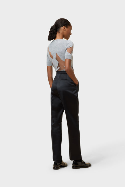 SATIN TROUSERS
