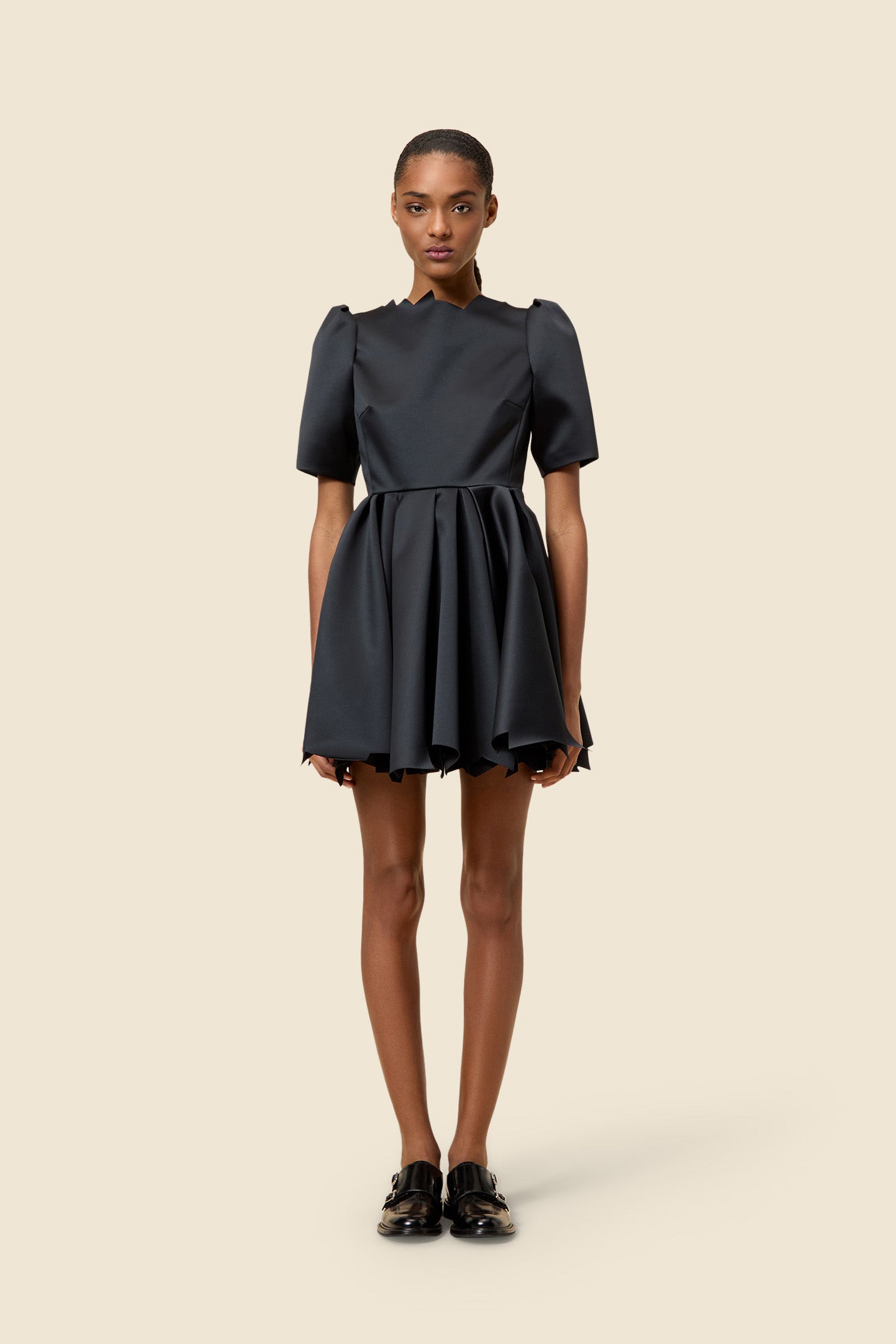 HEM CUT SATIN MINI DRESS – Viktor&Rolf