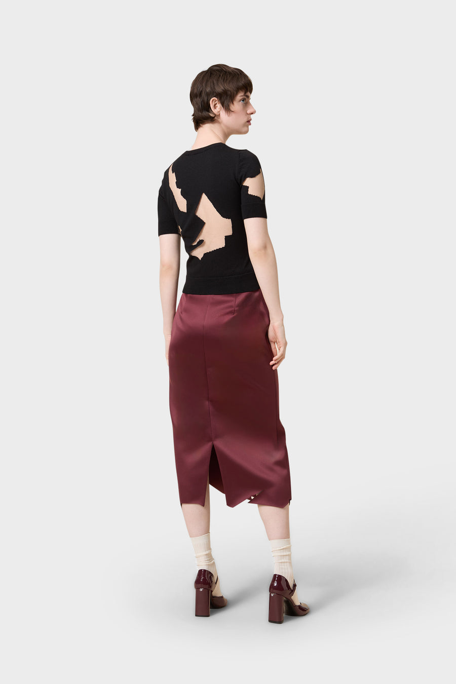 WOLLEN GEBREIDE TOP