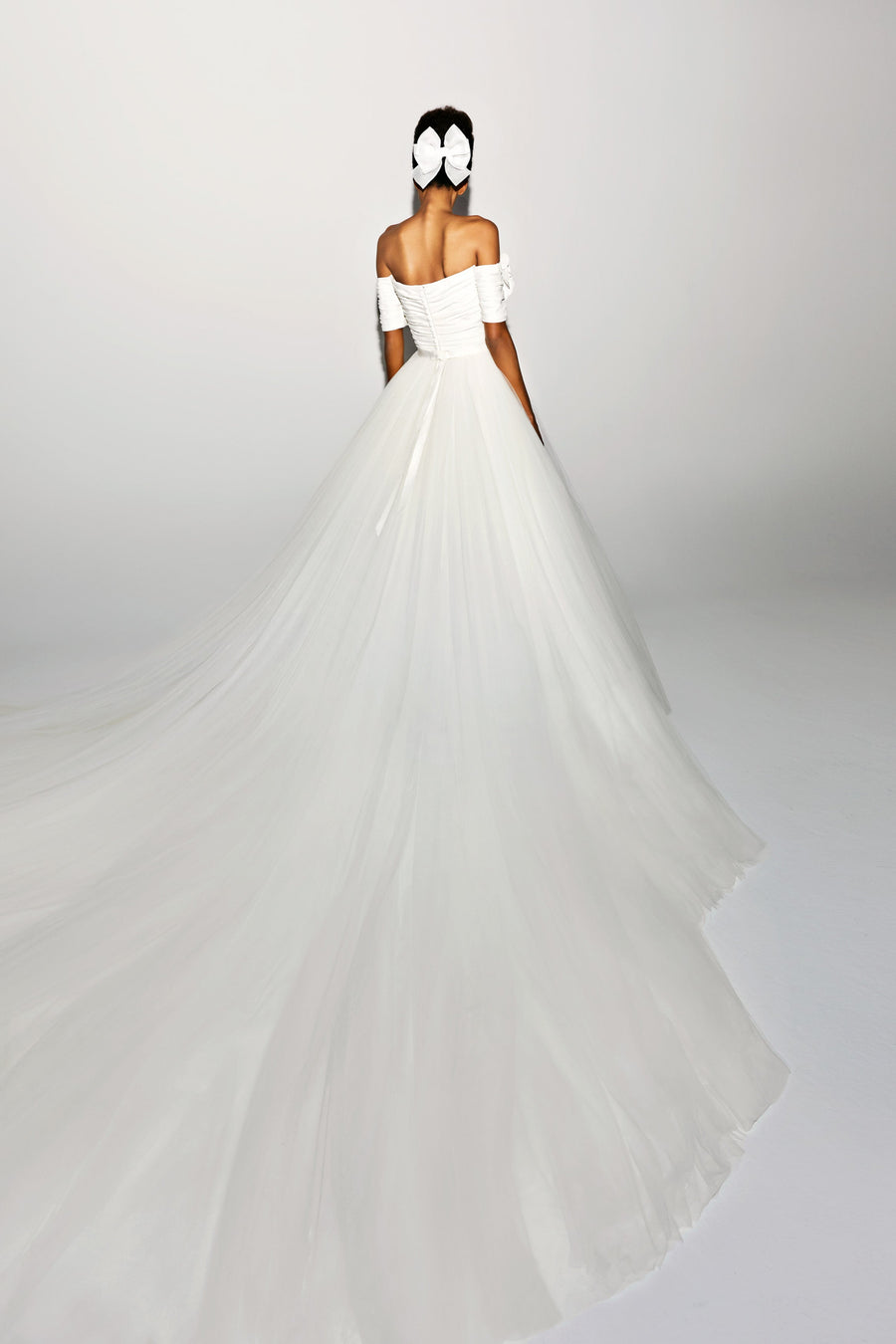VRM331 - DRAPED ABUNDANCE FANTAISIE GOWN