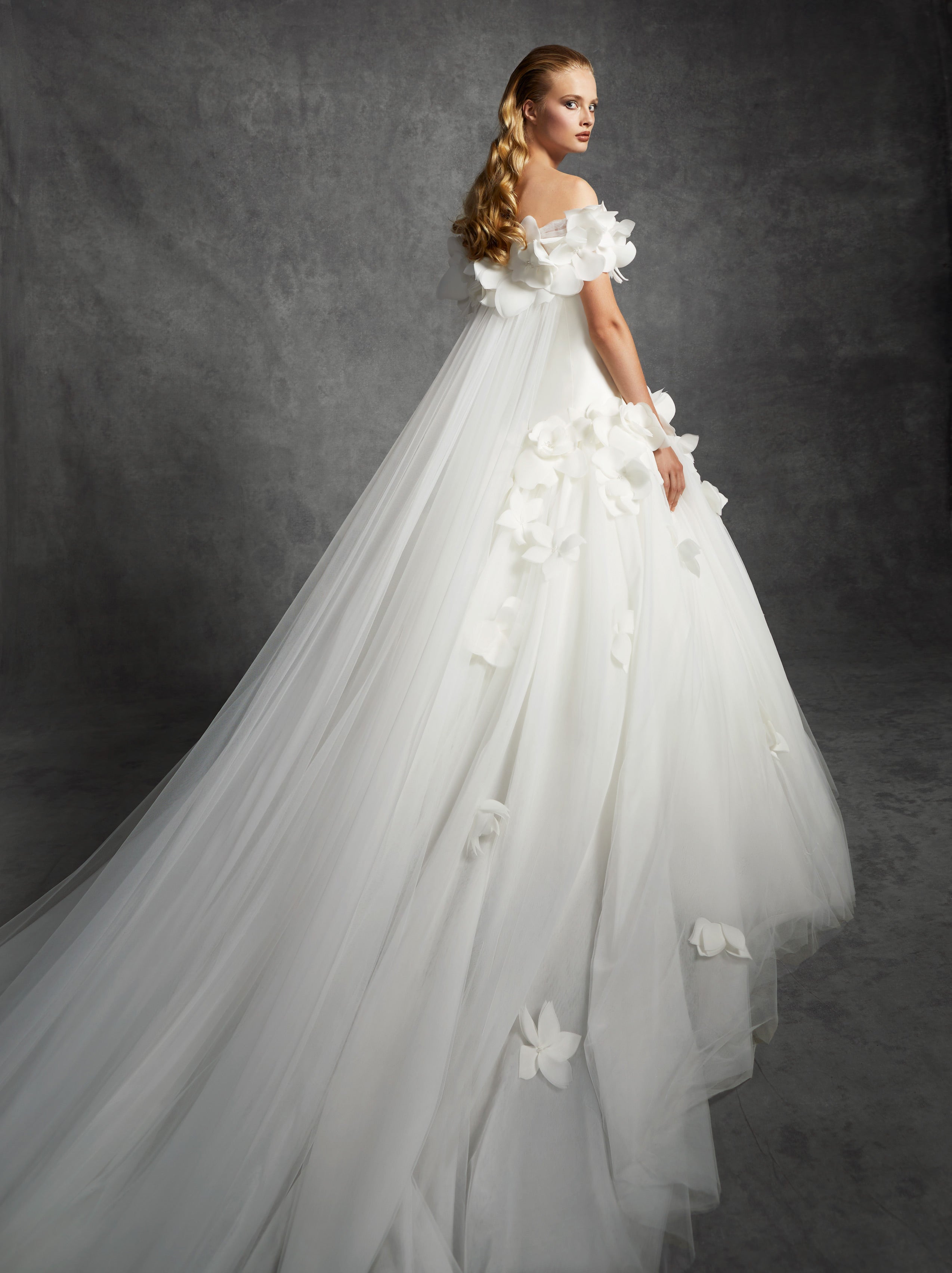 Olivia Wedding Dress Princess Model Intense India | Ubuy