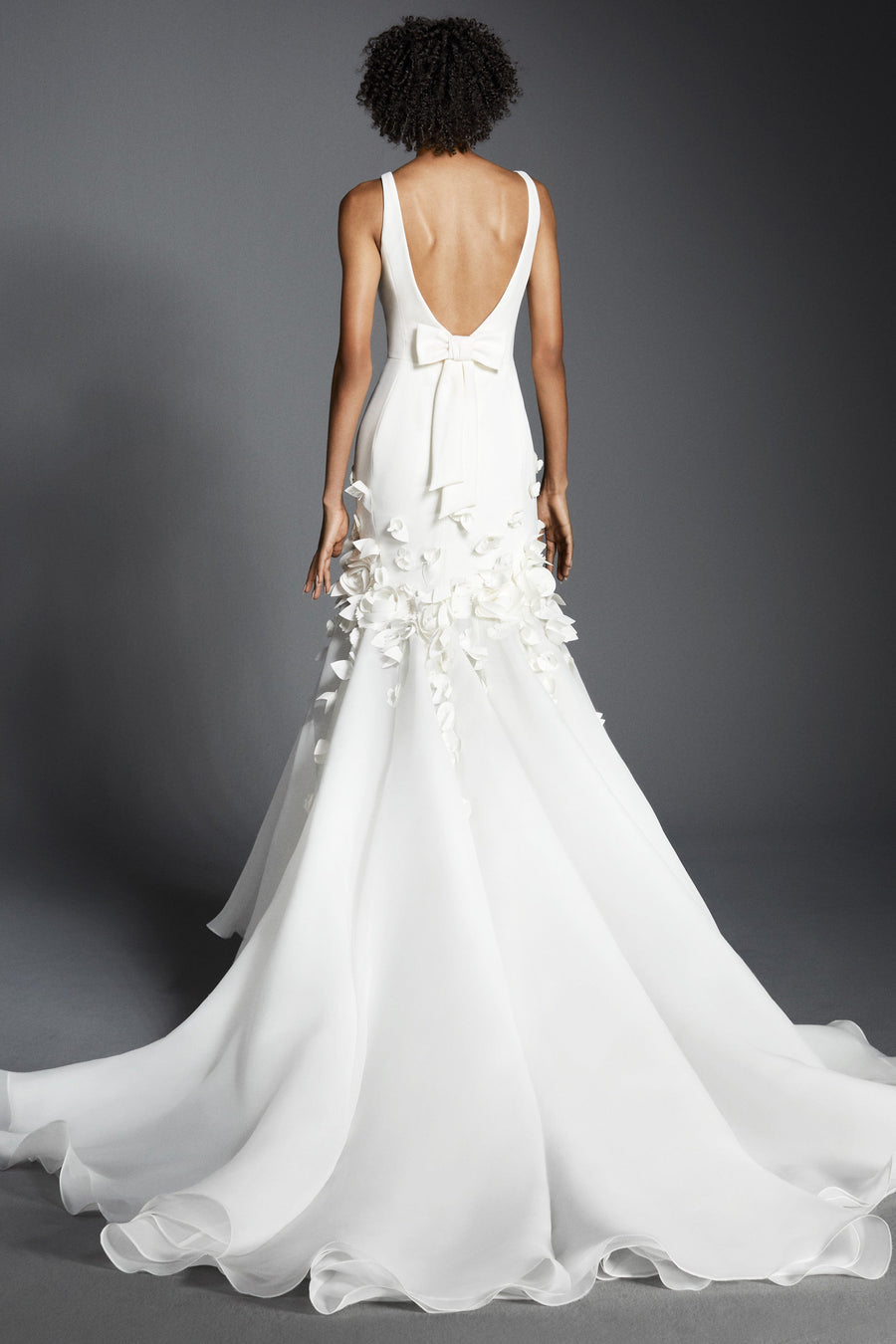 VRM392 - FIT-EN-FLARE FLOWER ROMANCE JURK