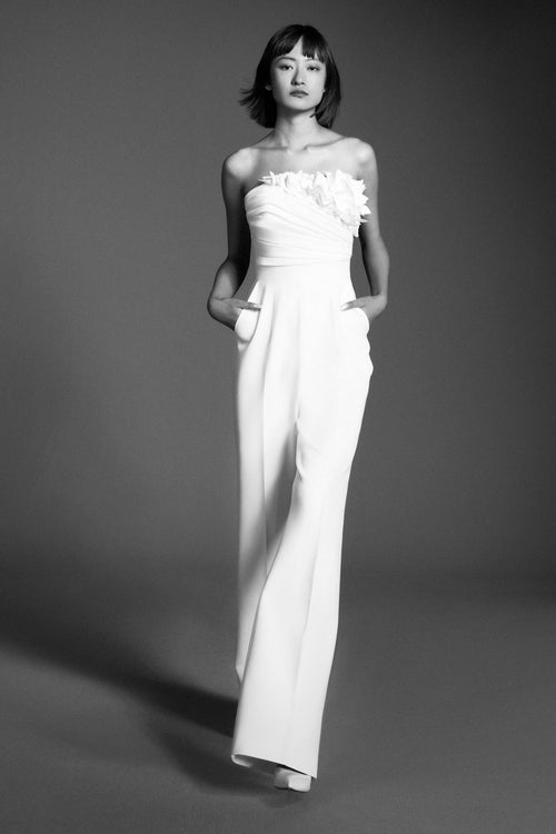 VRM399 - ROMANTIC FLOWER GARDEN JUMPSUIT