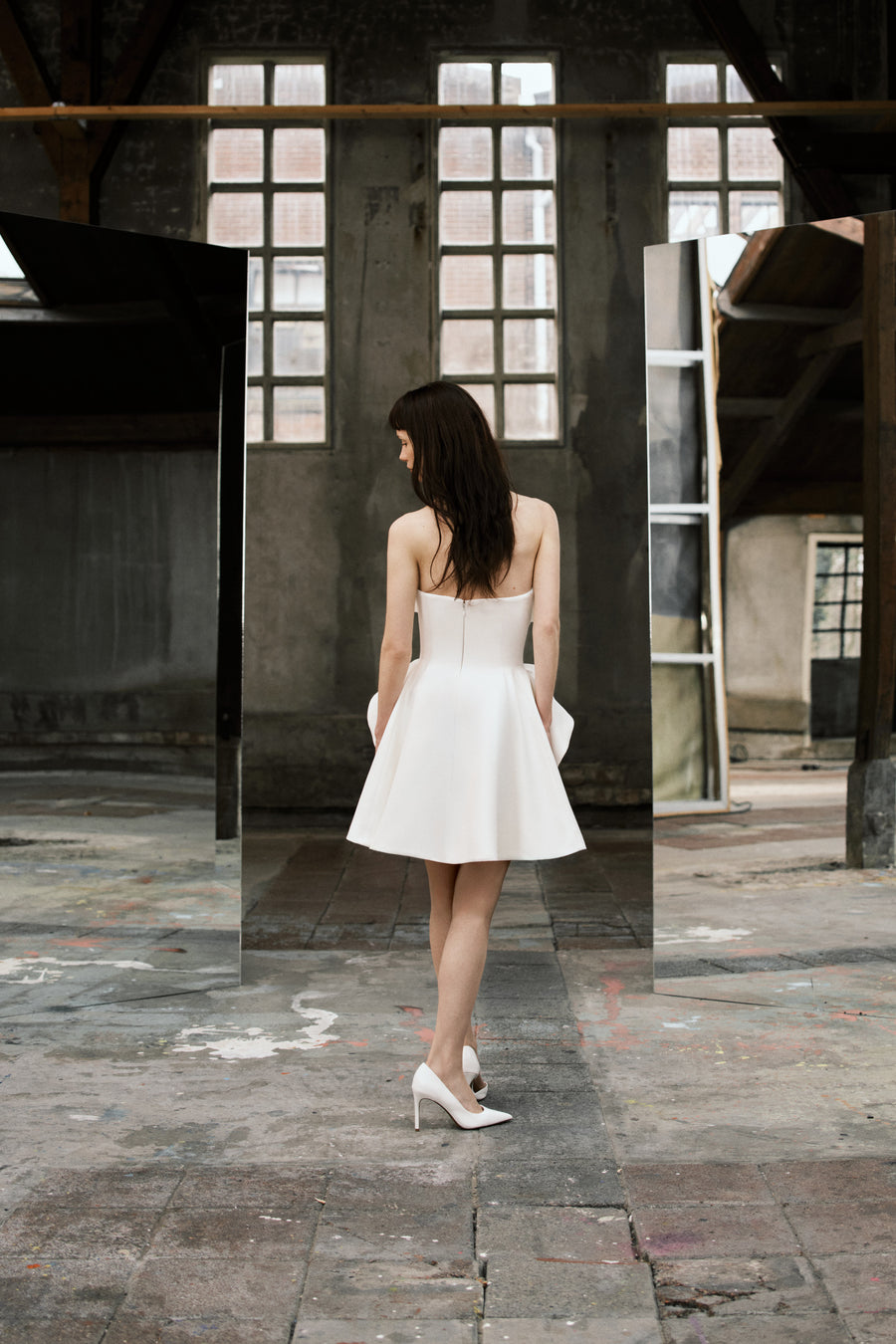 VRM534 - BLUSHING BOUQUET MINI DRESS