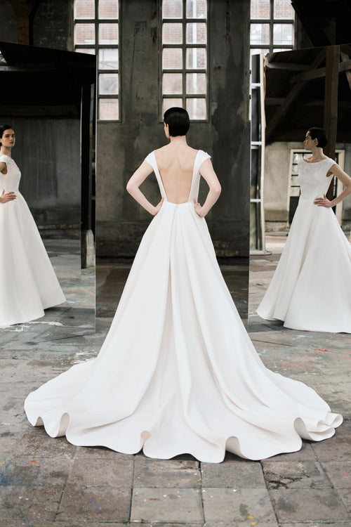 VRM541 - A-LIJNJURK MET BLOEMENLINT