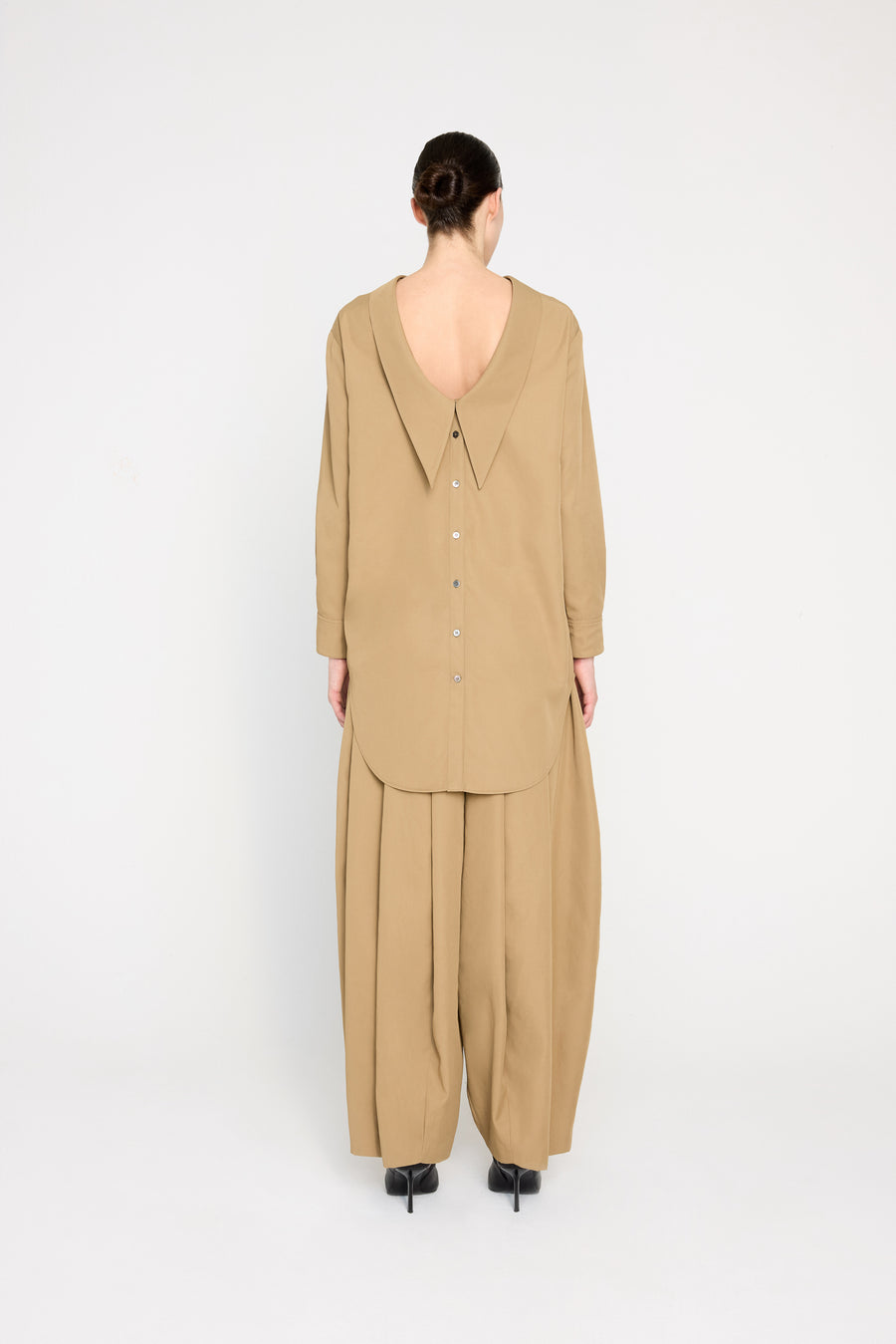 BACKWARDS SHIRT TUNIC
