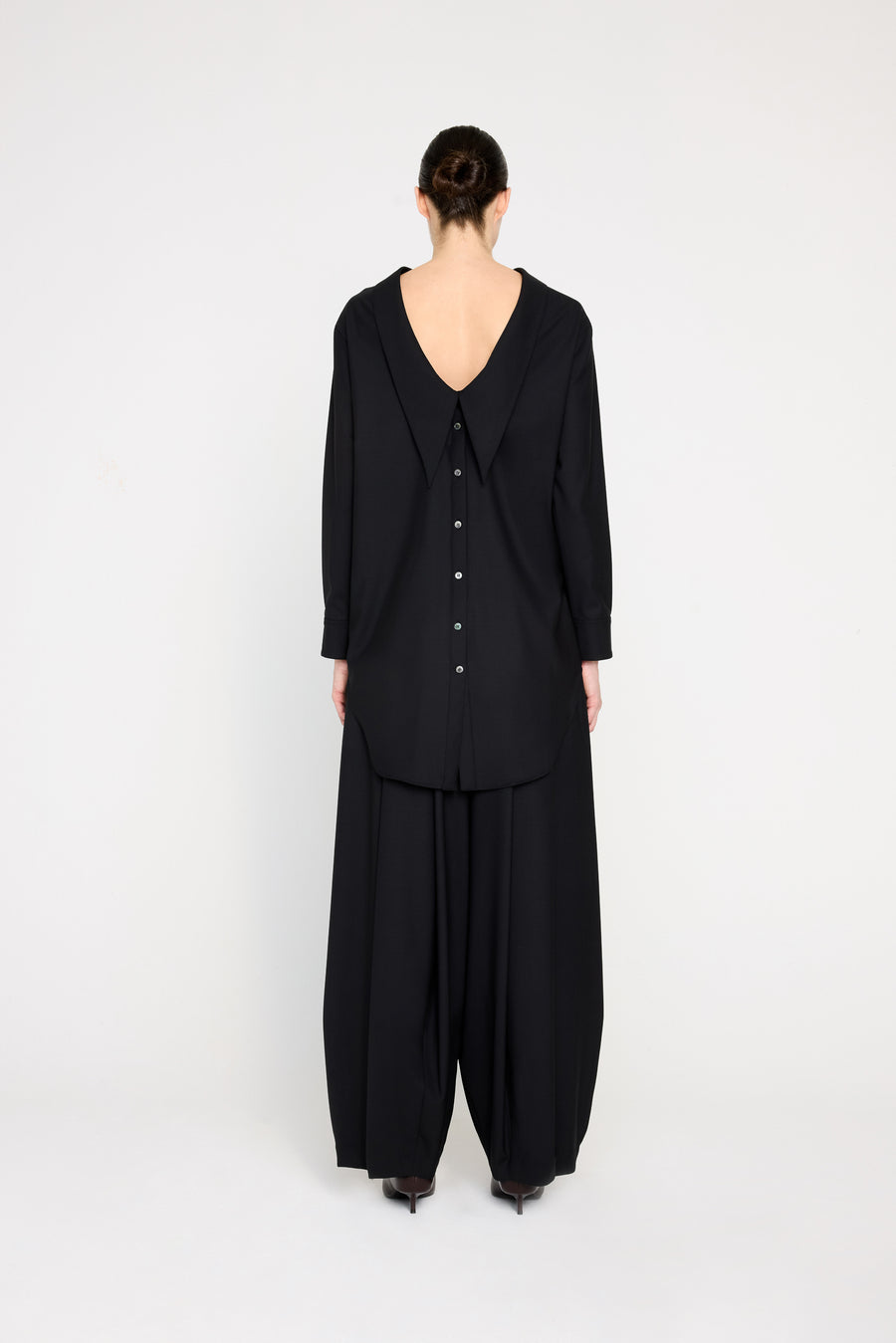 BACKWARDS SHIRT TUNIC