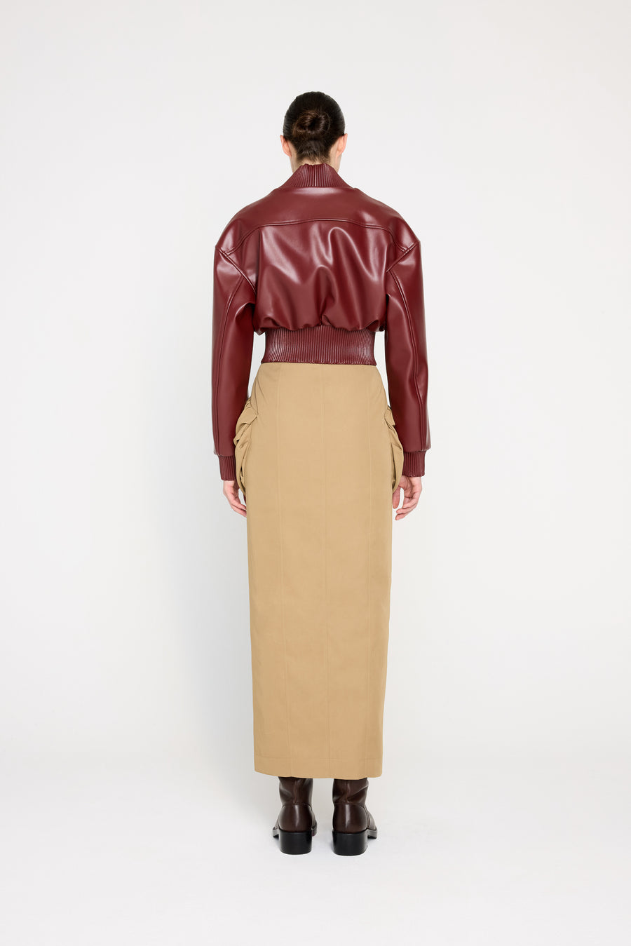 PLEATED POCKET JACKET