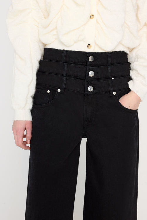 LOW MULTI-LAYERED LAYER DENIM