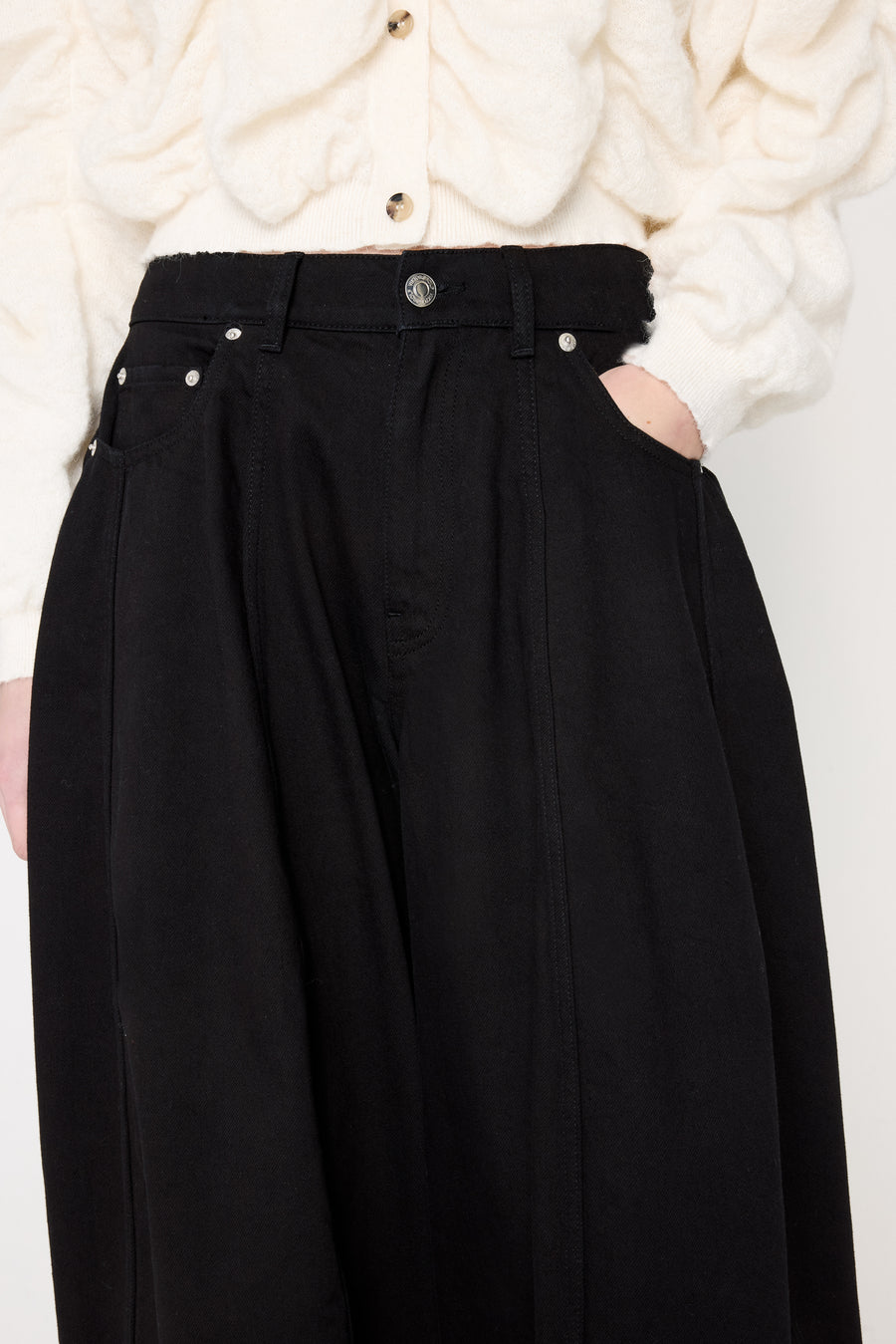 VOLUME BALLOON DENIM