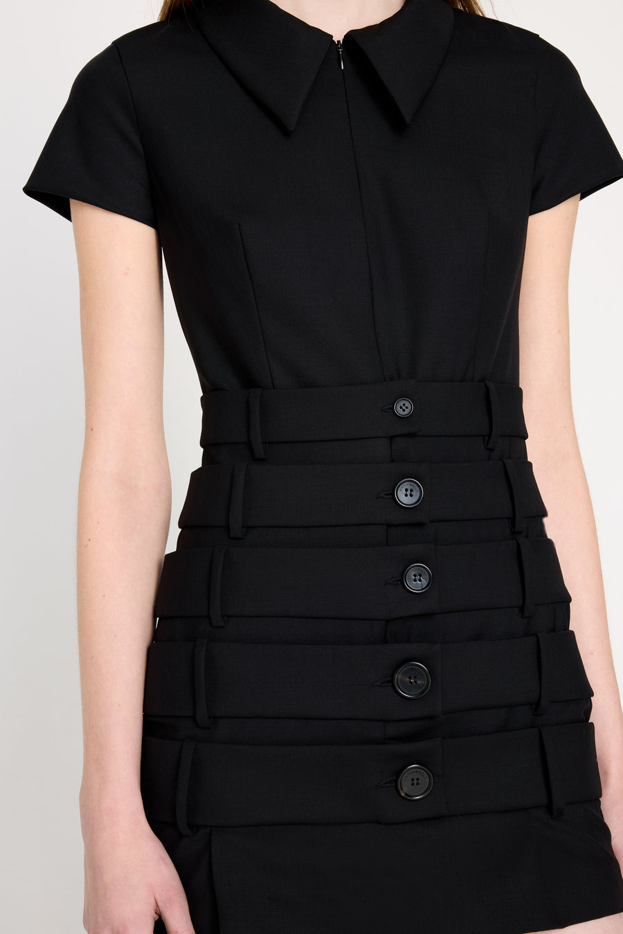 MULTI-LAYERED SHORT DRESS