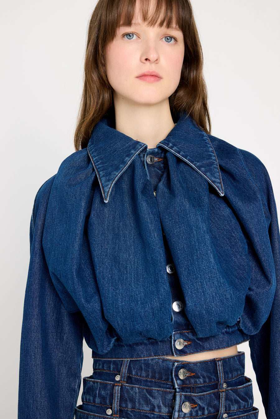 PUMPKIN DENIM JACKET