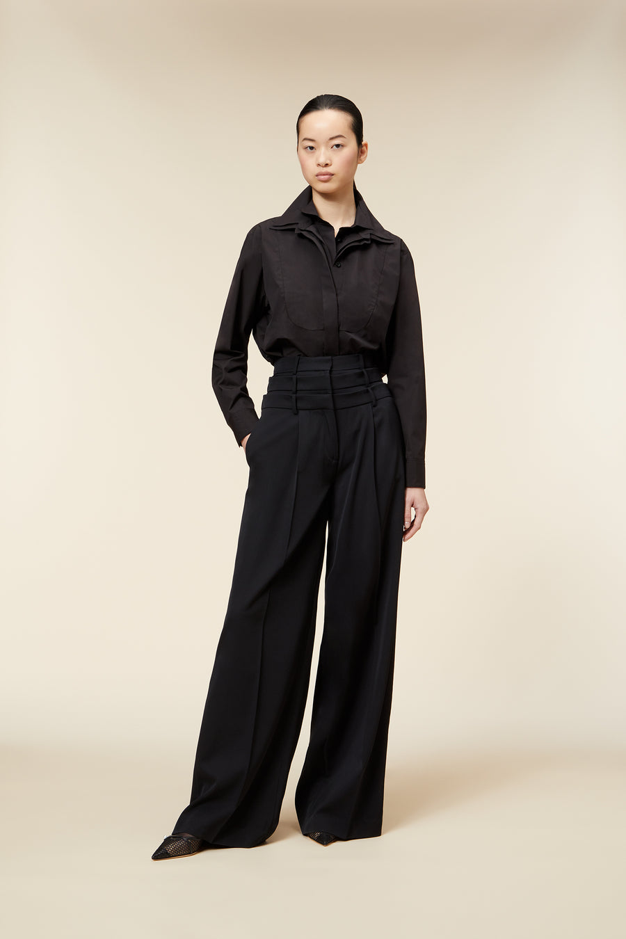 MULTI-LAYERED TROUSERS