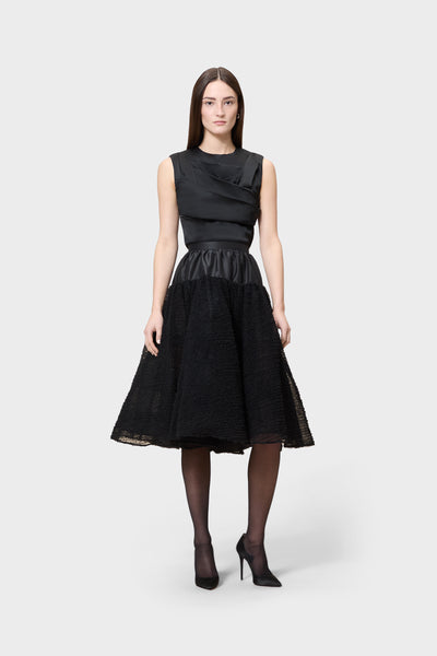 フラメンコ reel of lyricism tulle skirt : black フラメンコ reel of lyricism tulle skirt : black フラメンコ