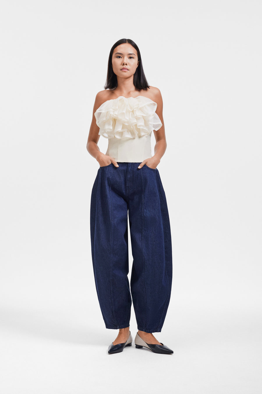 VOLANT CORSET TOP
