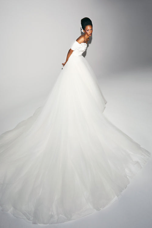 VRM331 - DRAPED ABUNDANCE FANTAISIE GOWN
