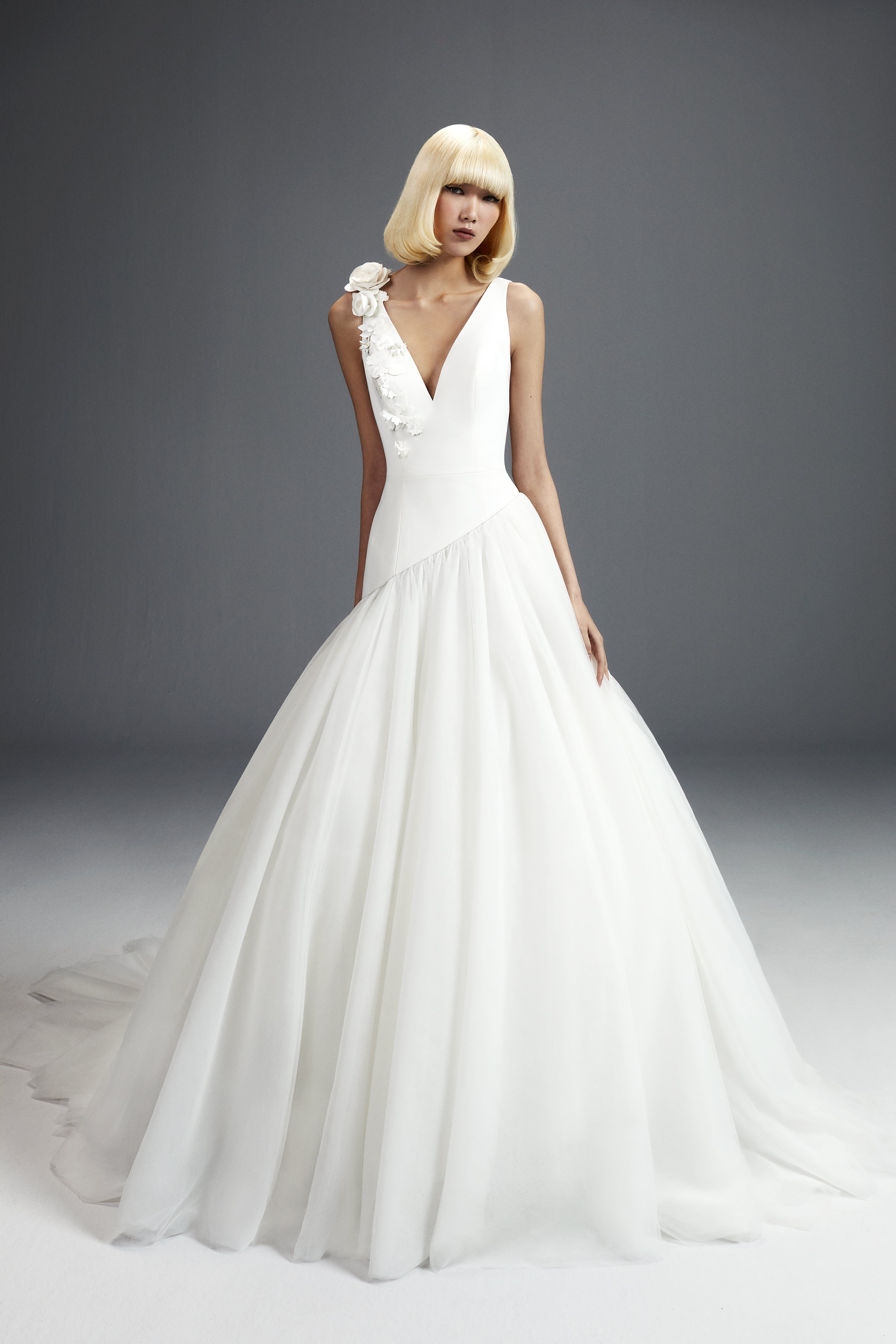 VRM374 - FLOWER BOUQUET TULLE GOWN – Viktor&Rolf