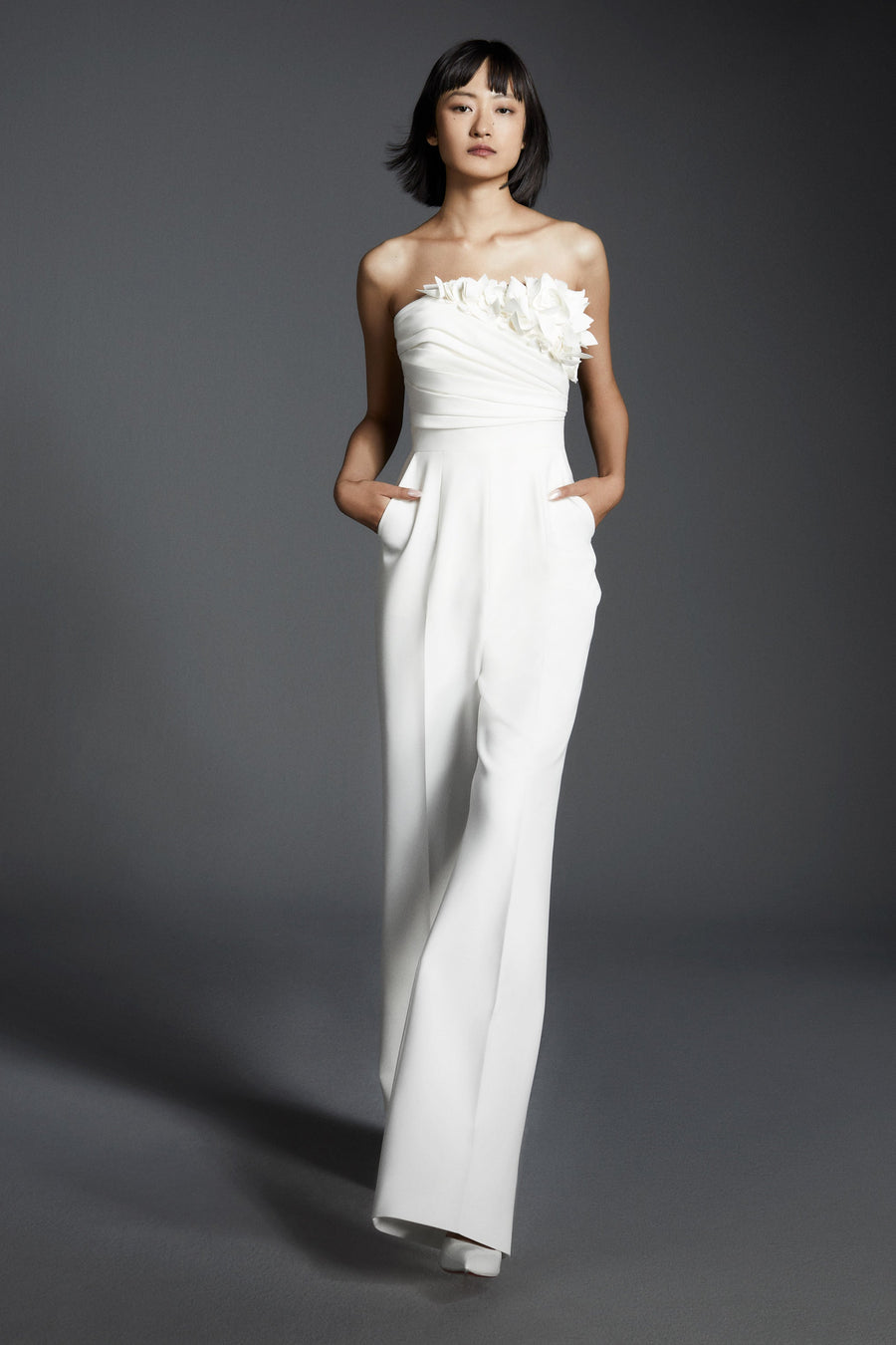 VRM399 - ROMANTIC FLOWER GARDEN JUMPSUIT