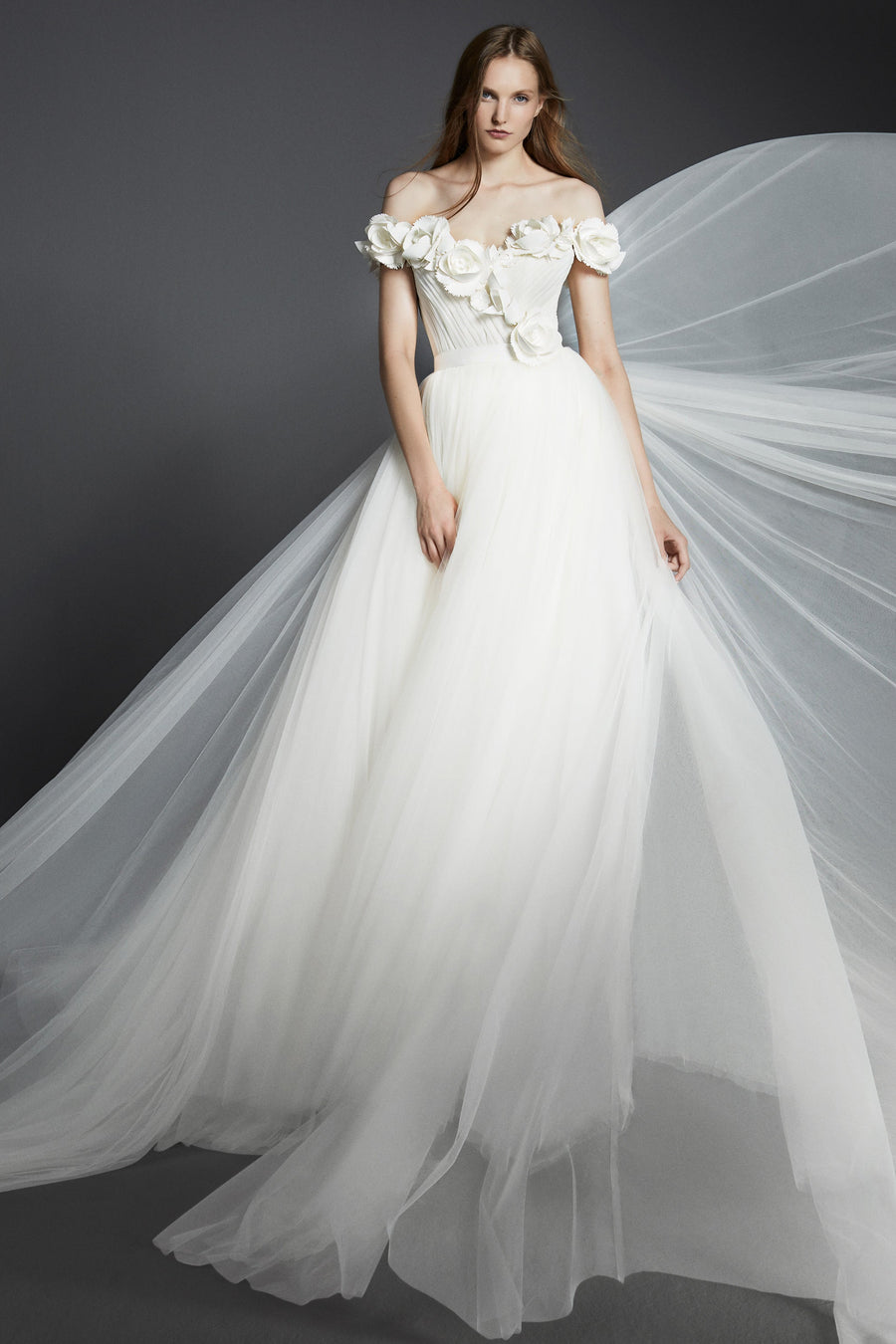 VRM403 - ROMANTISCHE BLOEMEN TULE DROOMJURK